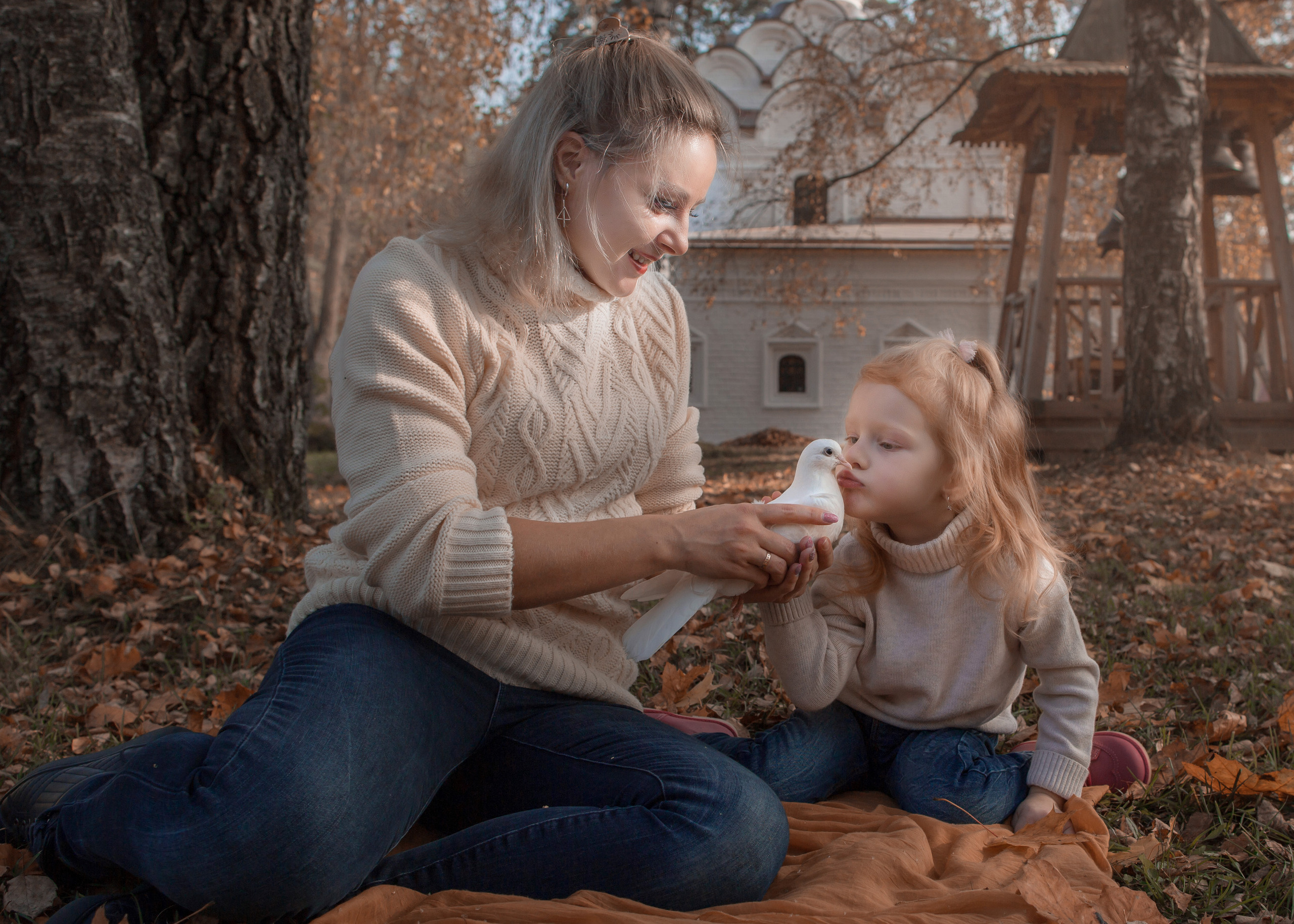 Катя и Лиза. Фотограф на крестины