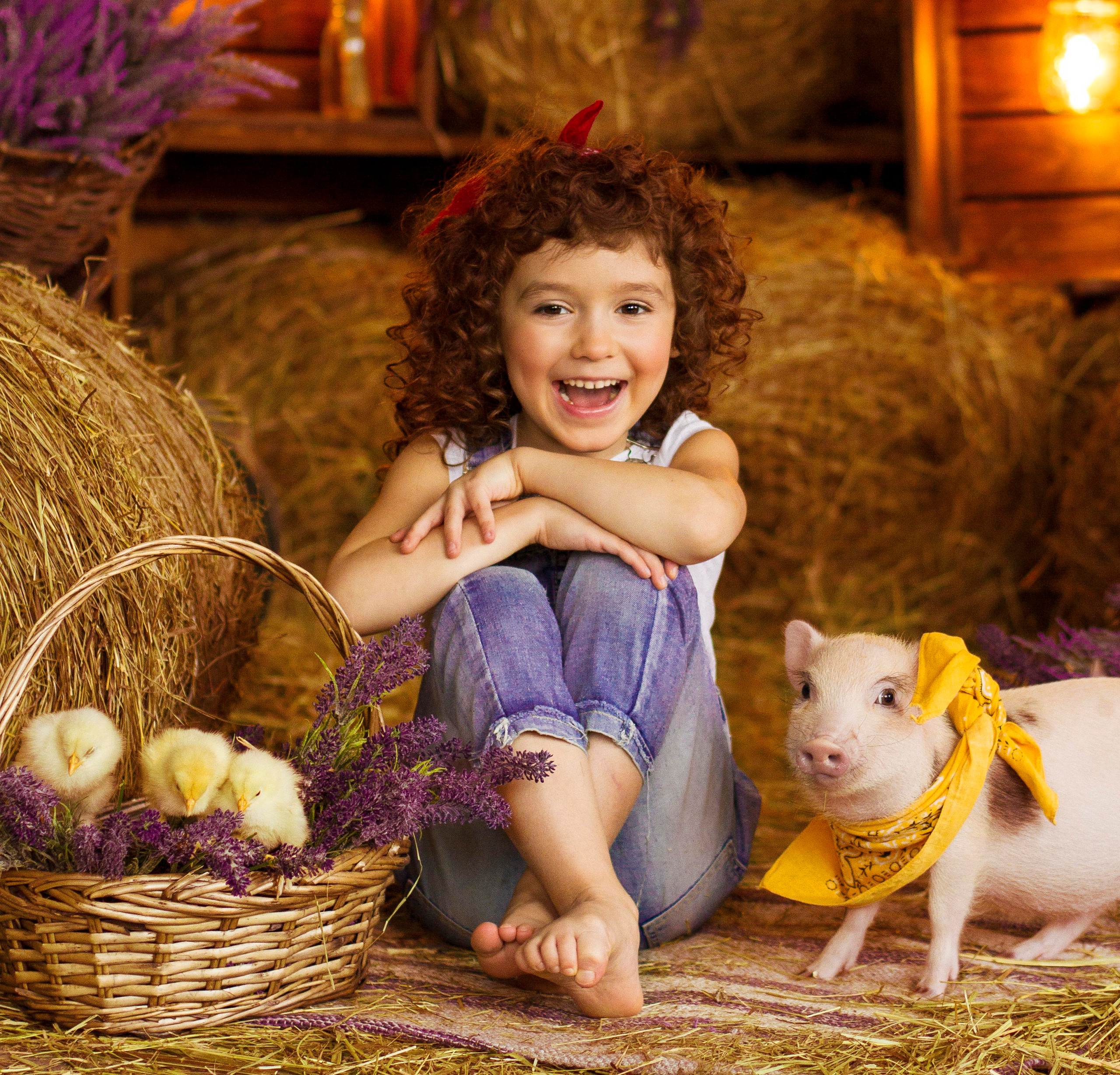 Фотосессия в студии. Фотограф на крестины