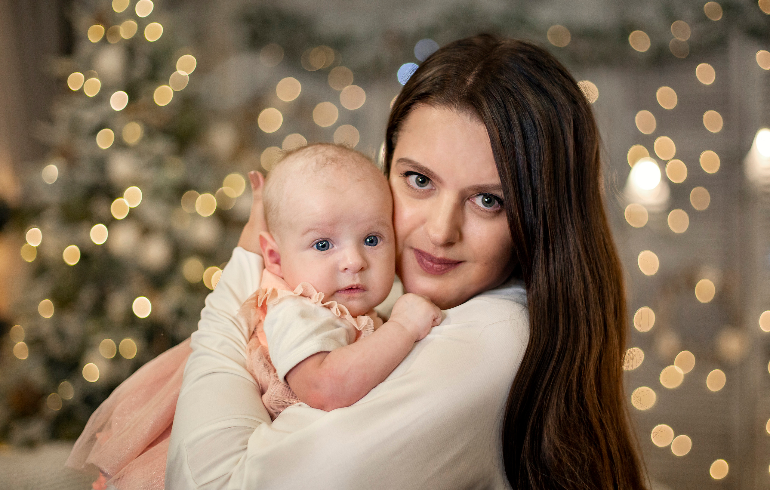 Фотосессия в студии. Фотограф на крестины