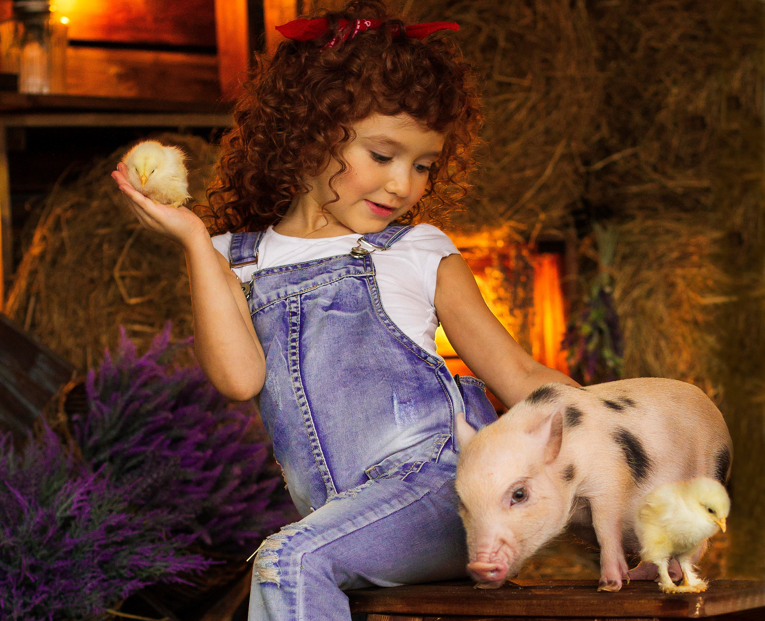 Фотосессия в студии. Фотограф на крестины