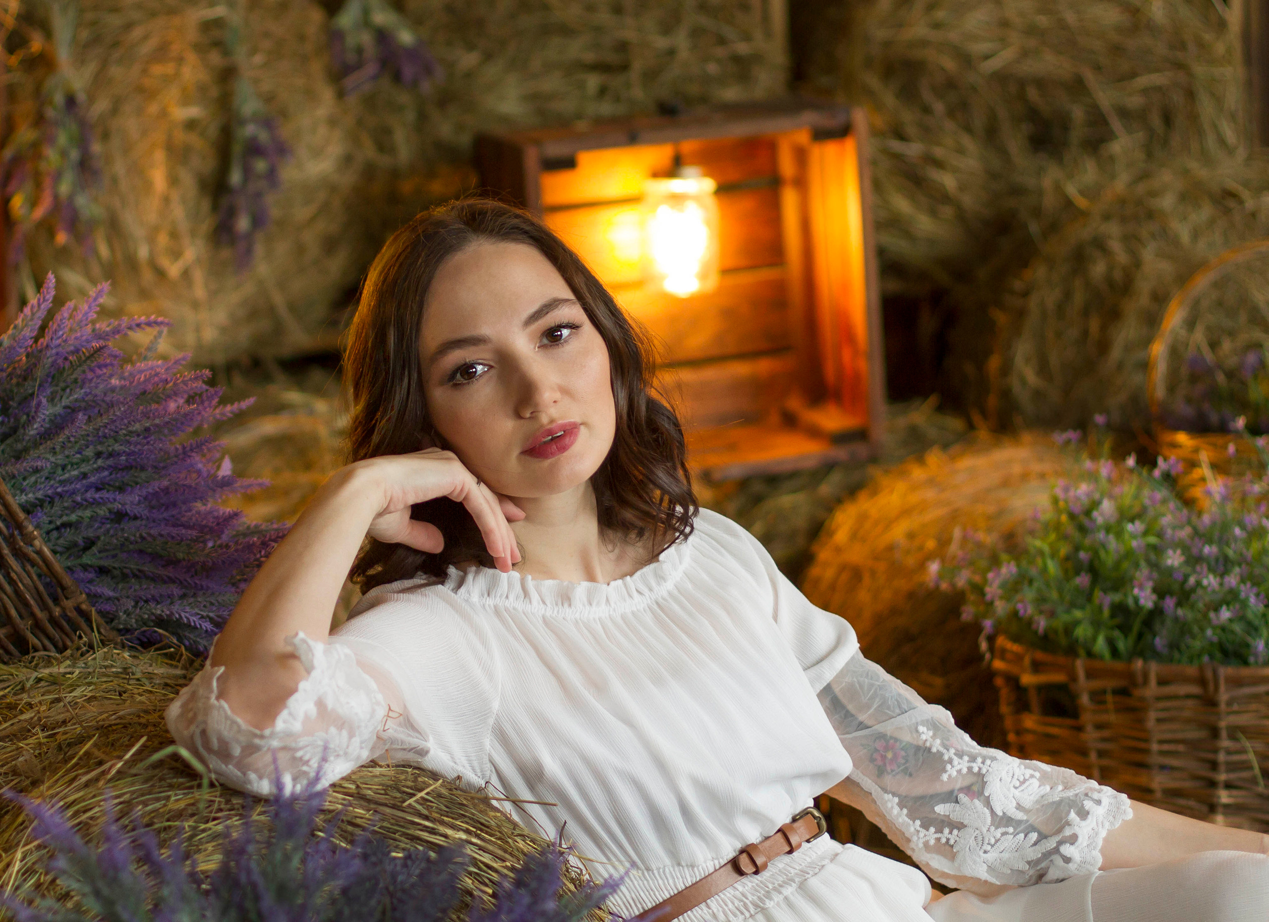 Фотосессия в студии. Фотограф на крестины