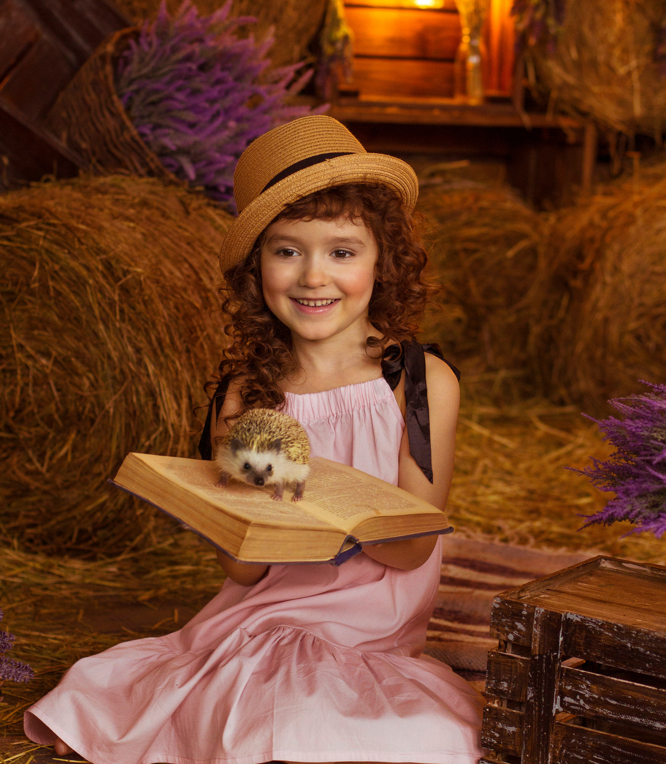 Фотосессия в студии. Фотограф на крестины