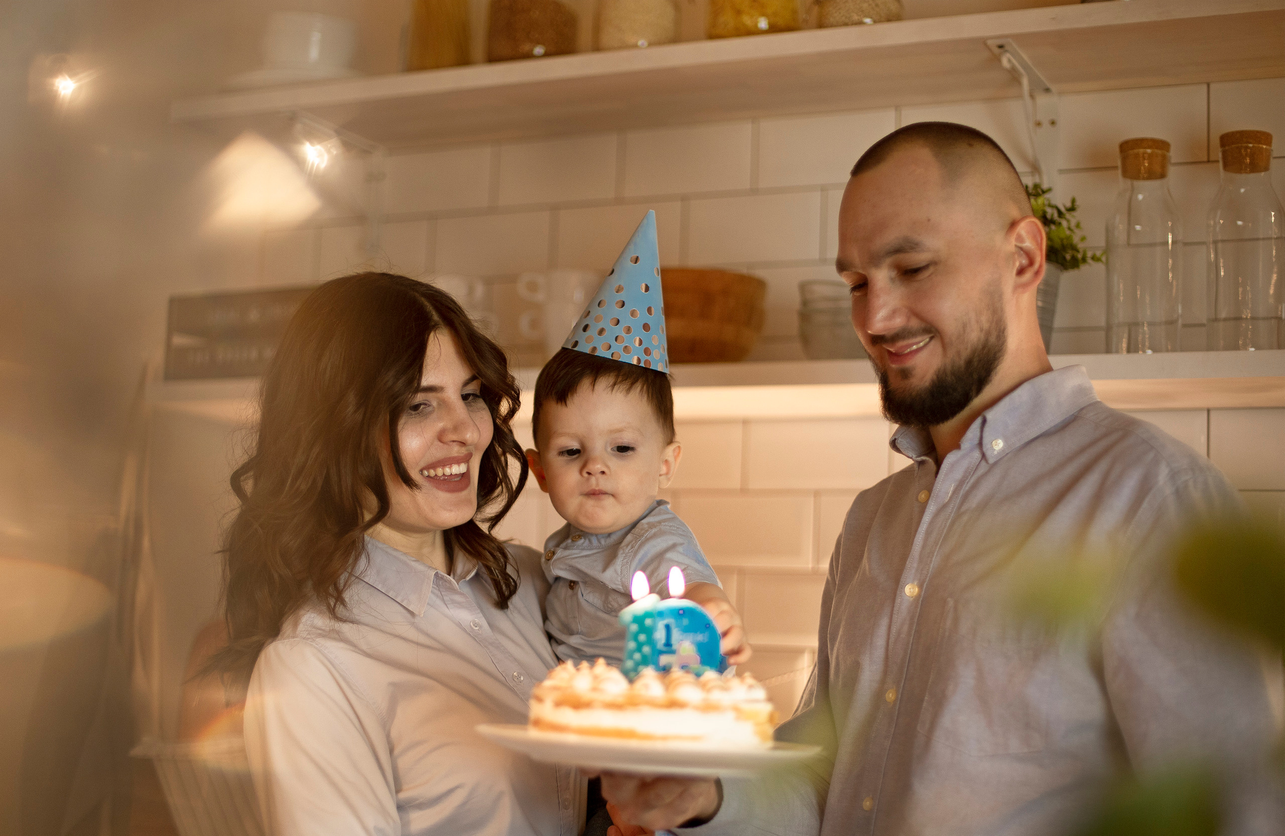 Фотосессия в студии. Фотограф на крестины