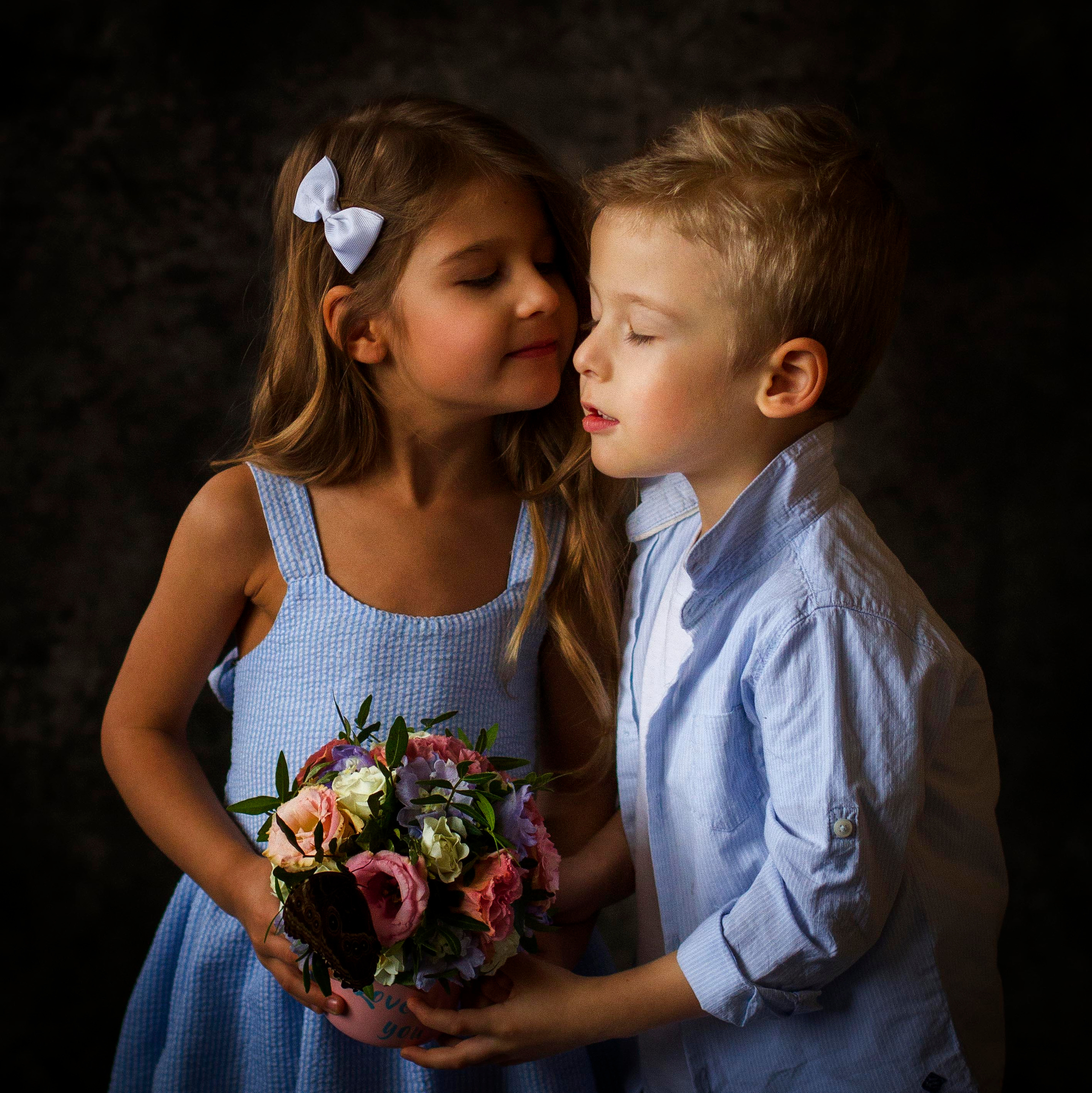 Фотосессия в студии. Фотограф на крестины