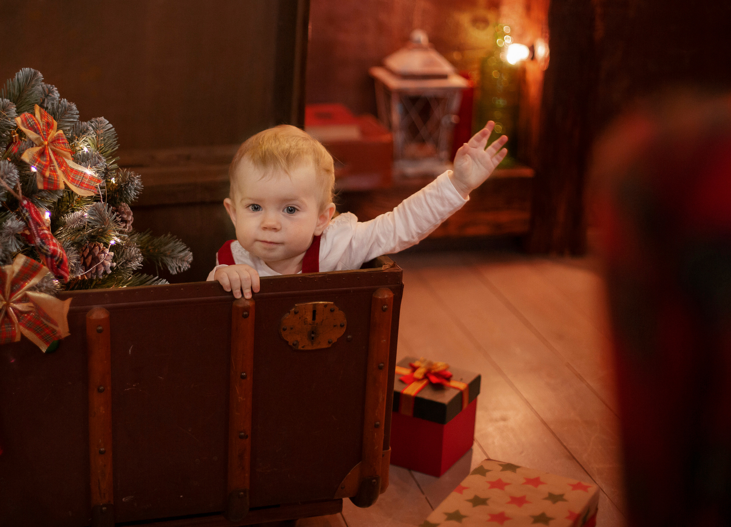 Фотосессия в студии. Фотограф на крестины