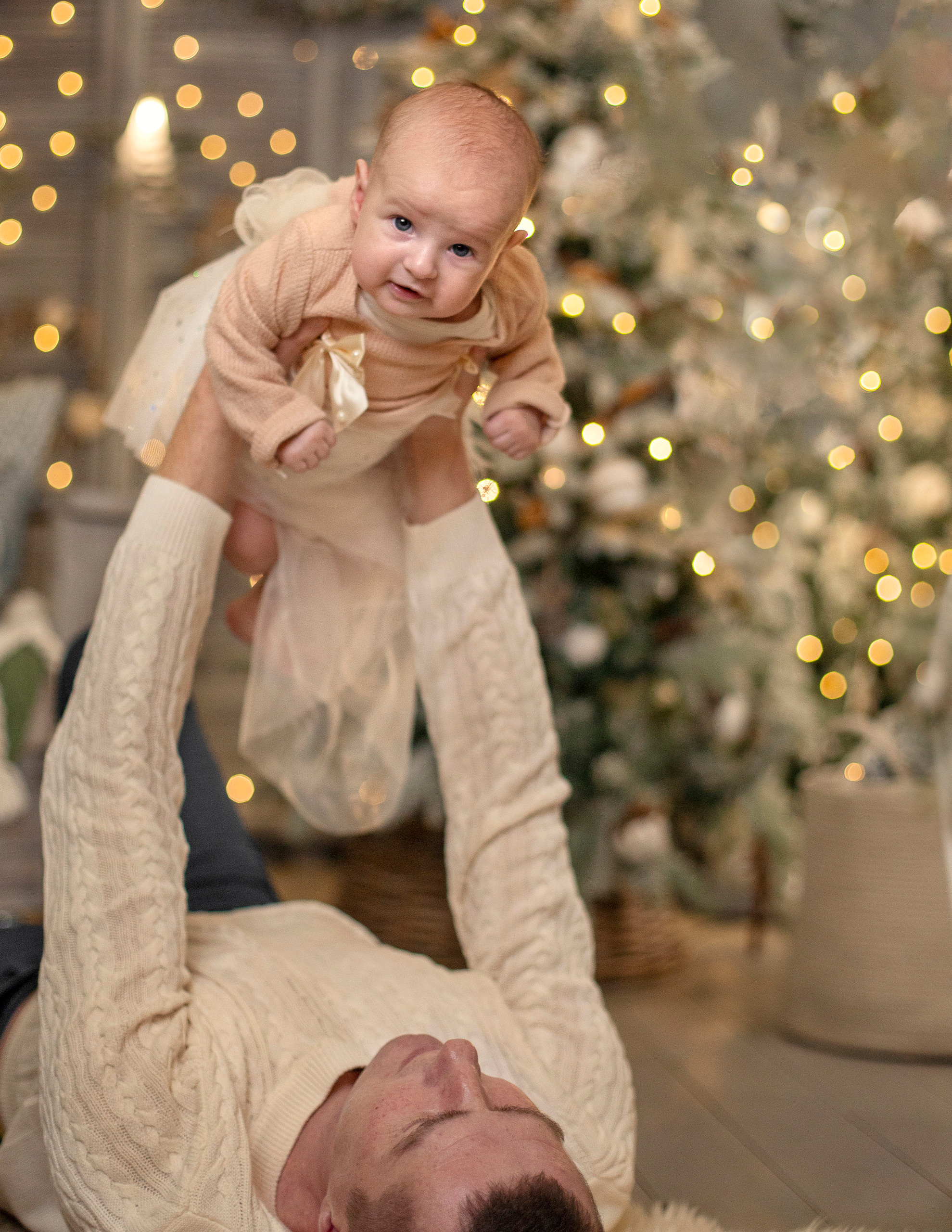 Фотосессия в студии. Фотограф на крестины