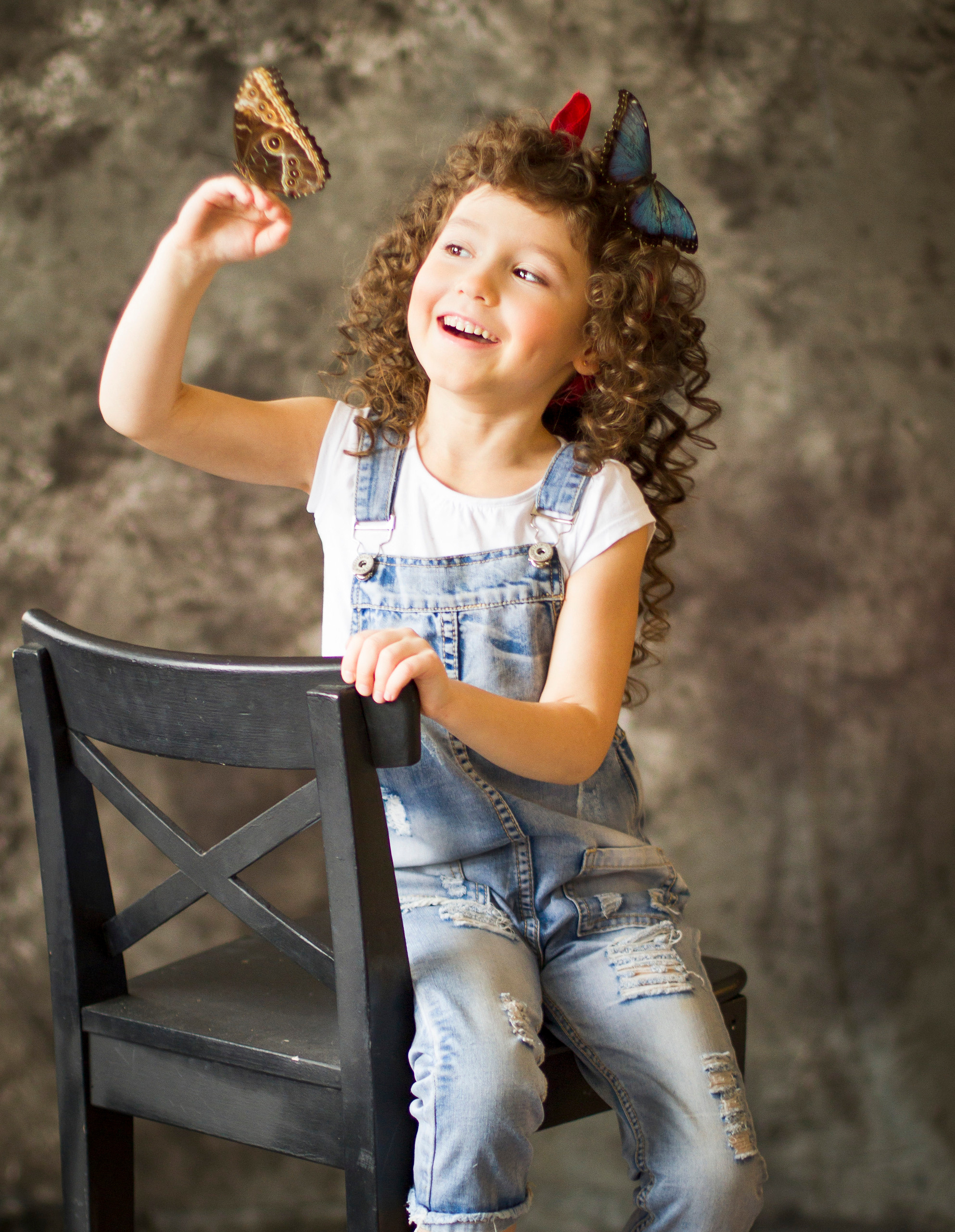 Фотосессия в студии. Фотограф на крестины