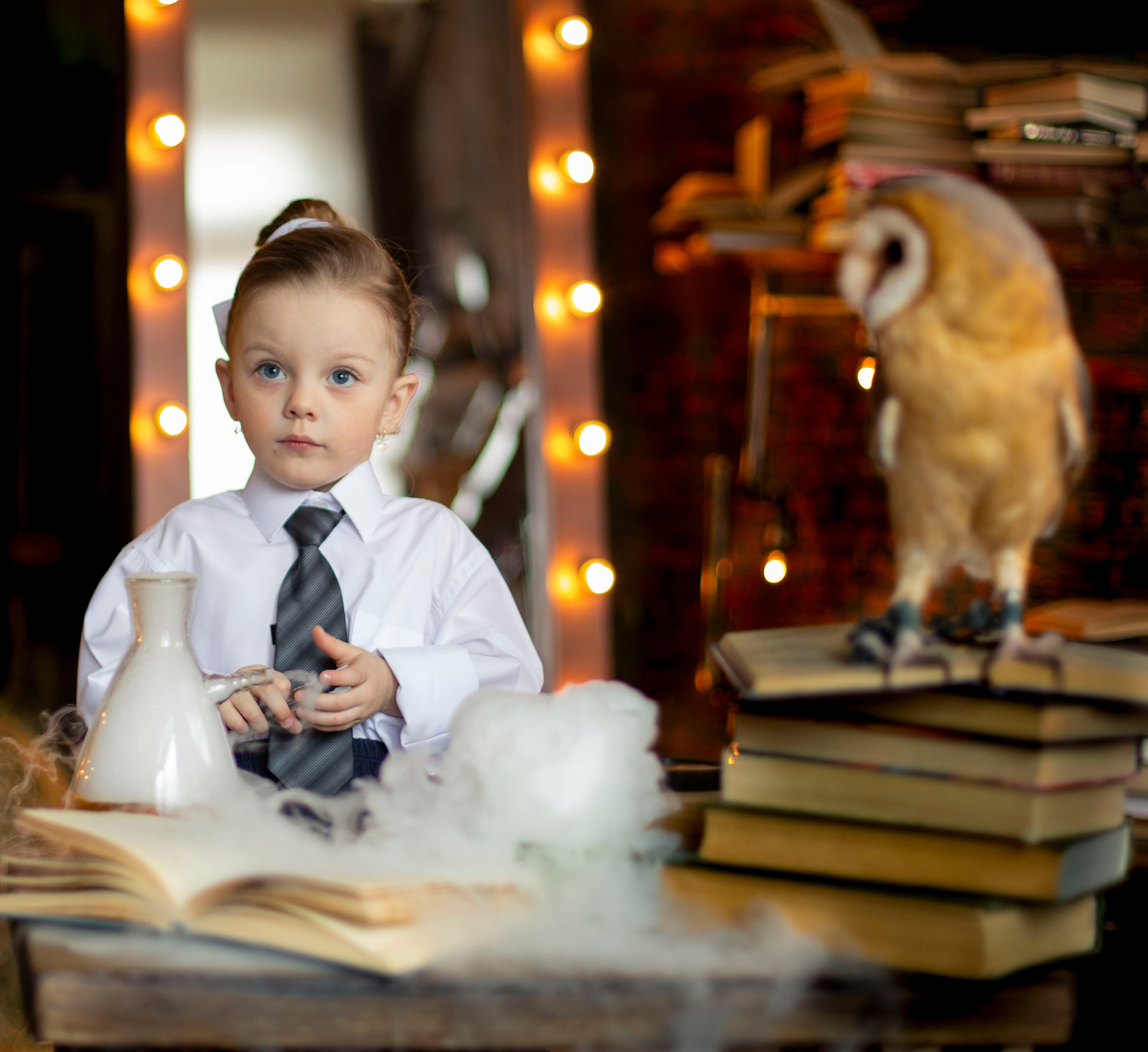 Фотосессия в студии. Фотограф на крестины