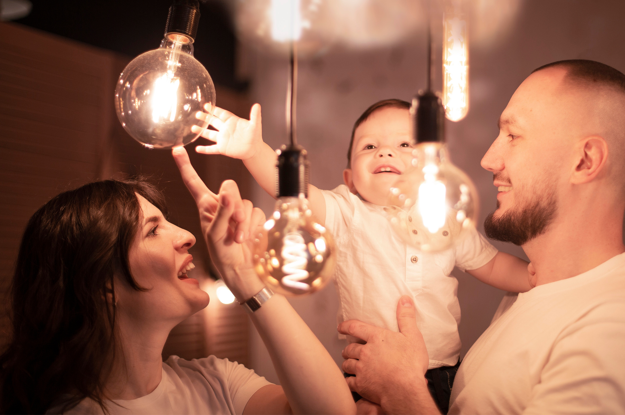 Фотосессия в студии. Фотограф на крестины