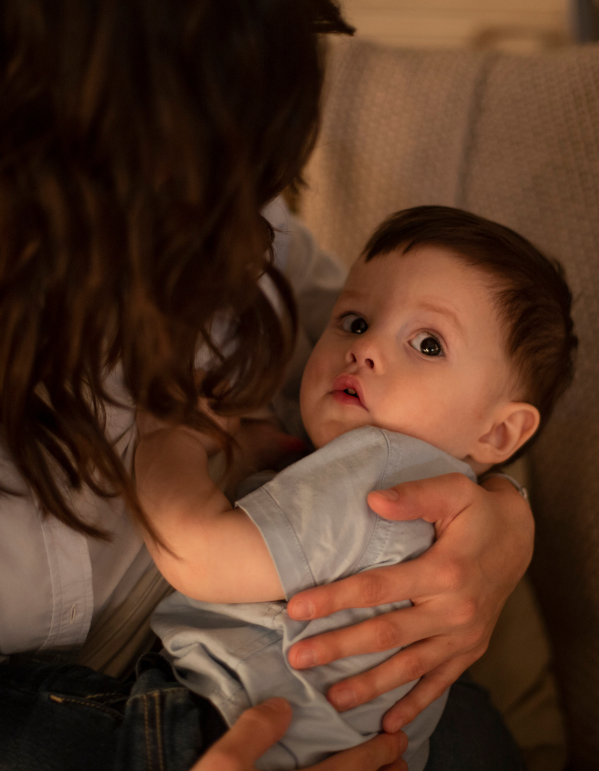 Фотосессия в студии. Фотограф на крестины