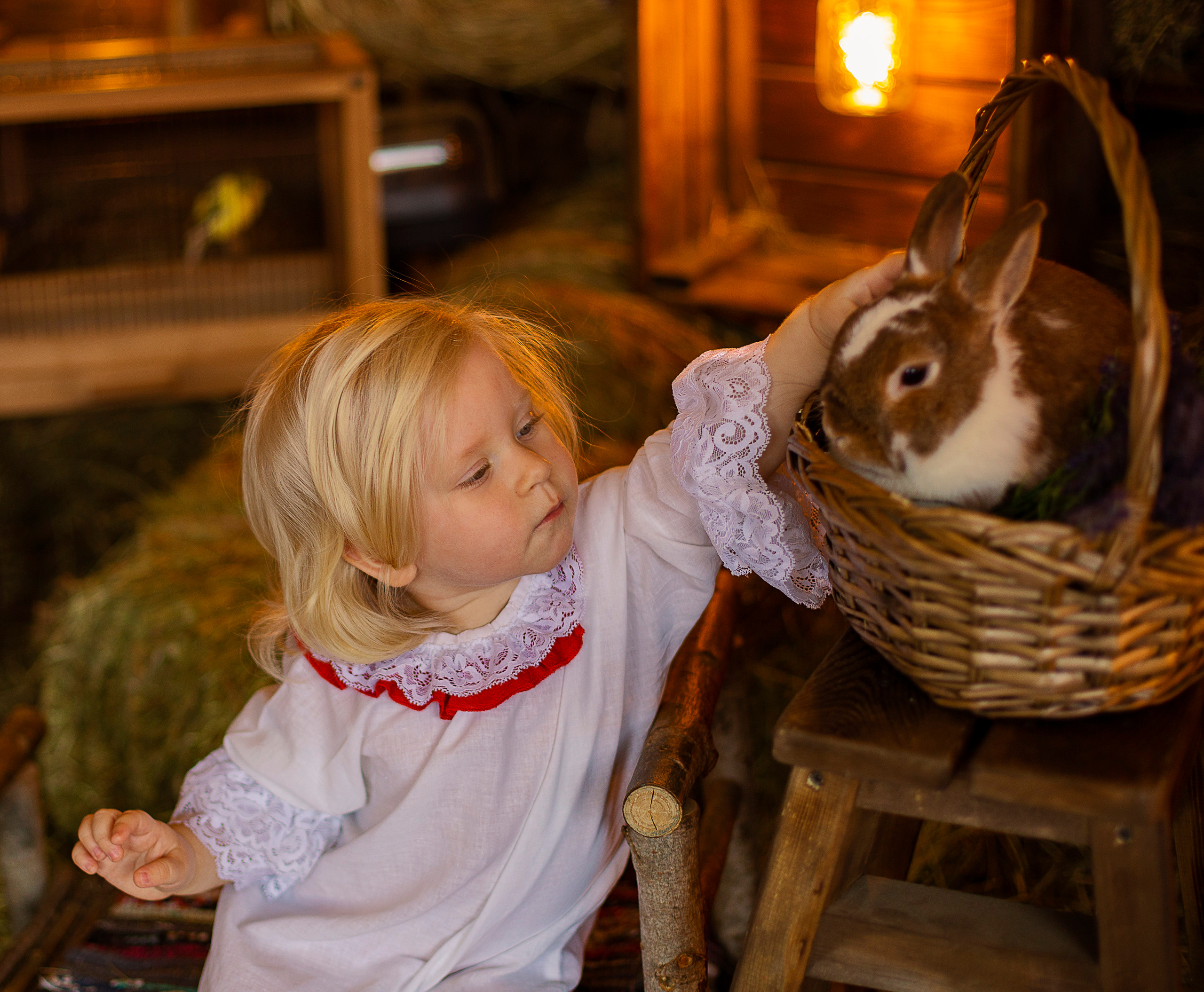 Фотосессия в студии. Фотограф на крестины