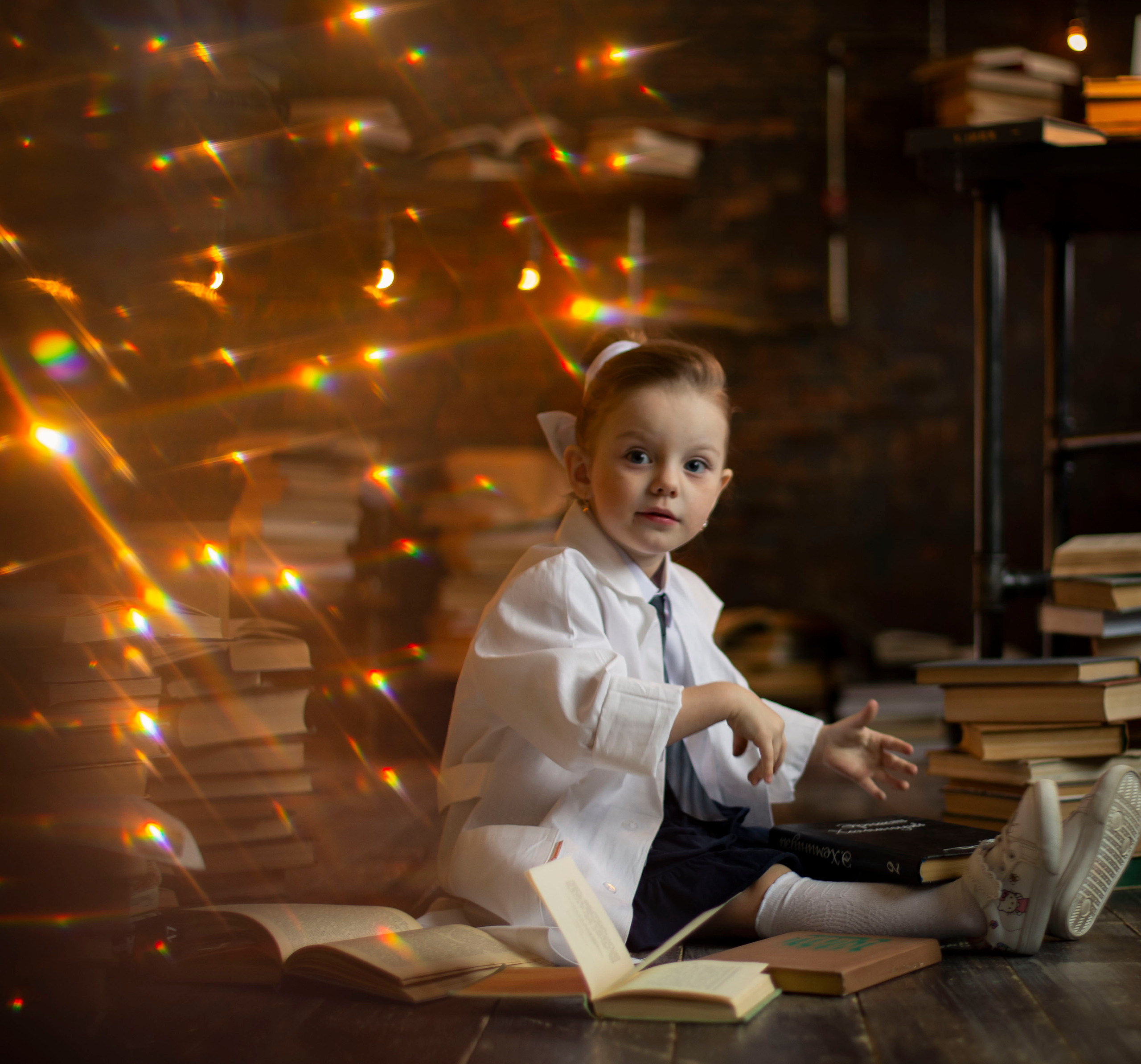 Фотосессия в студии. Фотограф на крестины