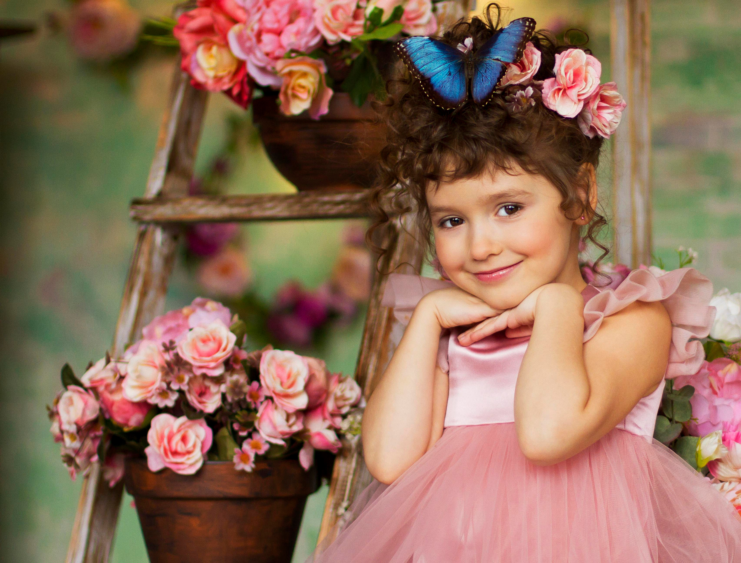 Фотосессия в студии. Фотограф на крестины