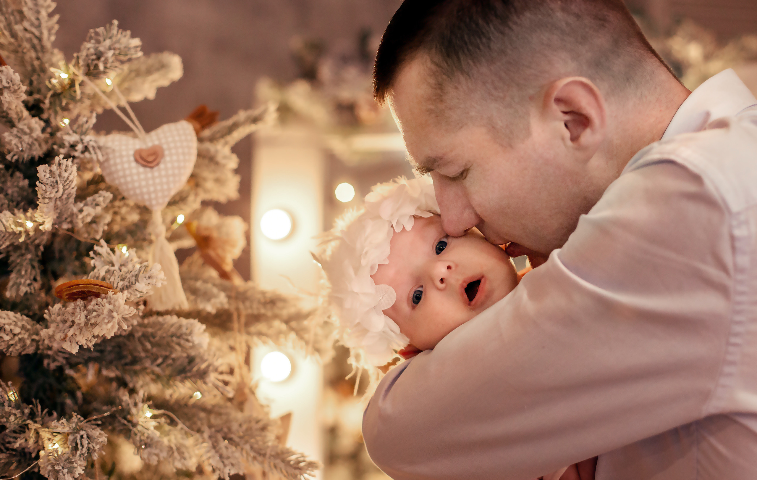 Фотосессия в студии. Фотограф на крестины