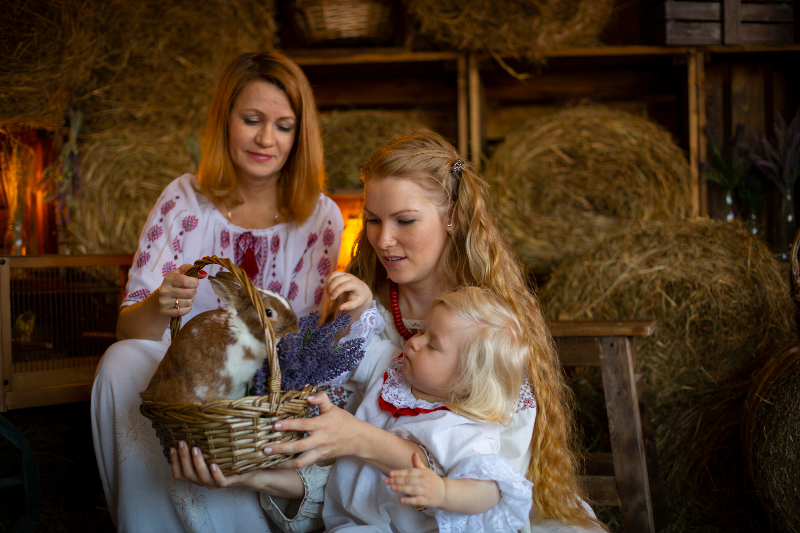 Фотосессия в студии. Фотограф на крестины