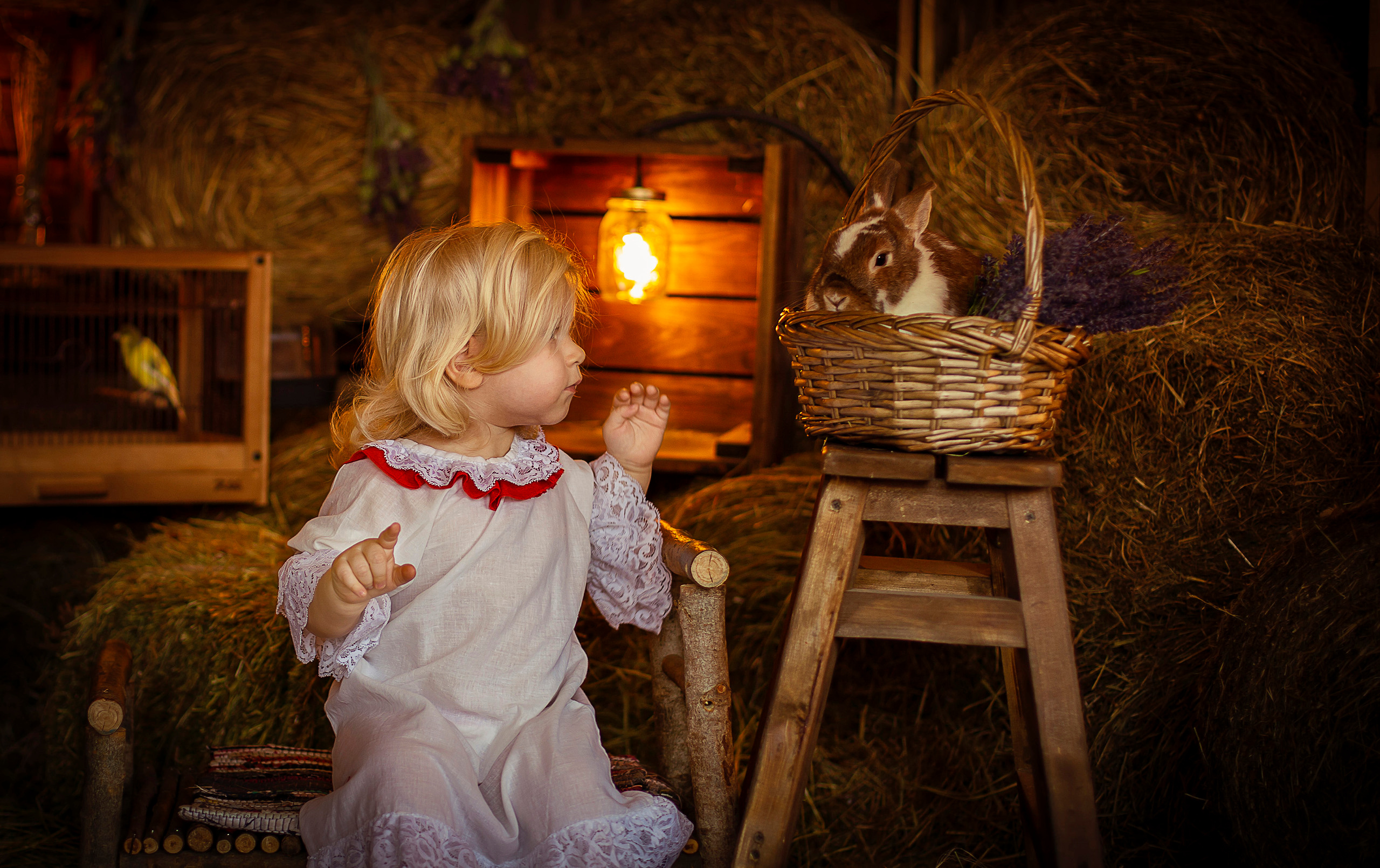 Фотосессия в студии. Фотограф на крестины