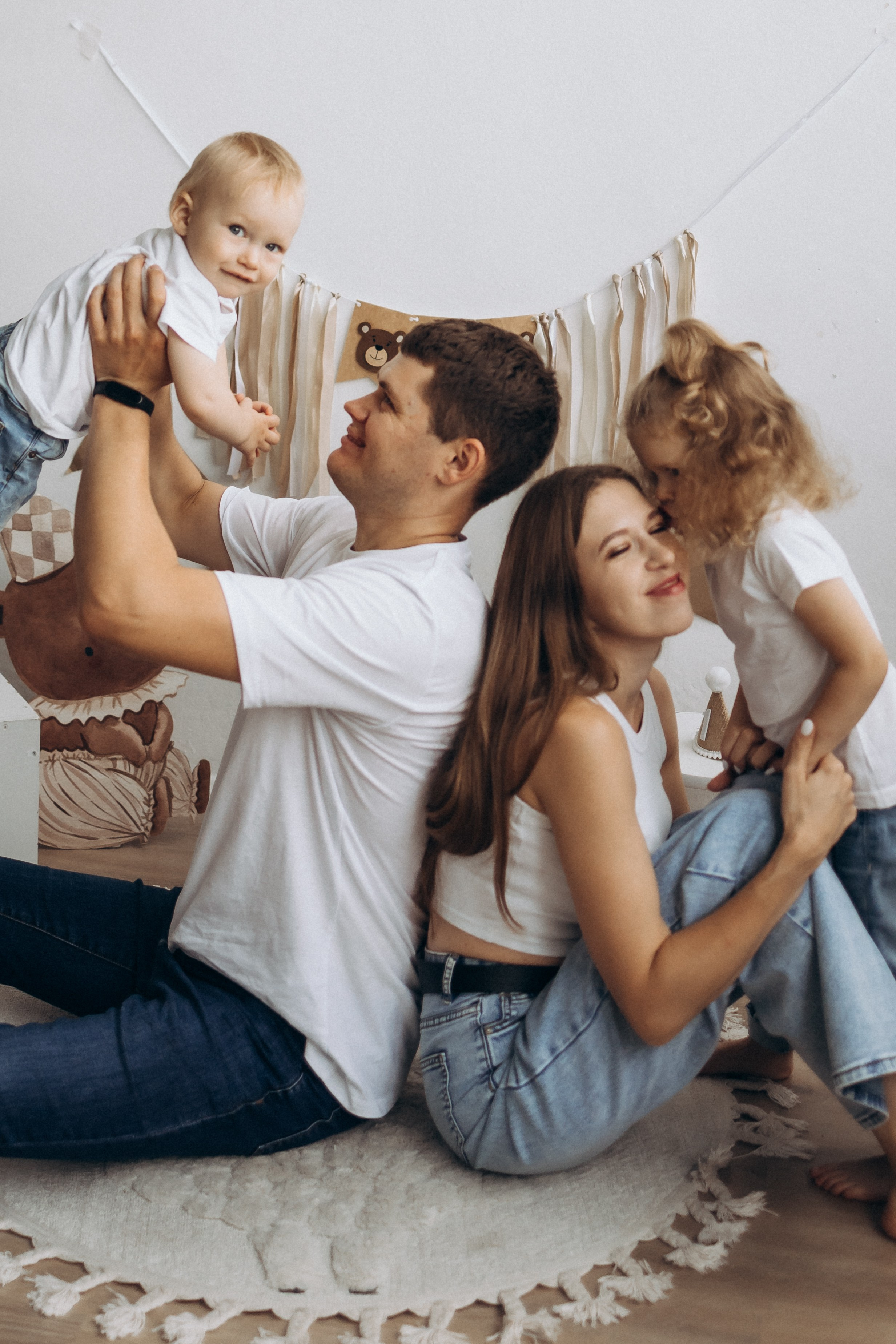 Алексей, Анастасия, Софа и Лев. Фотограф Нижний Новгород