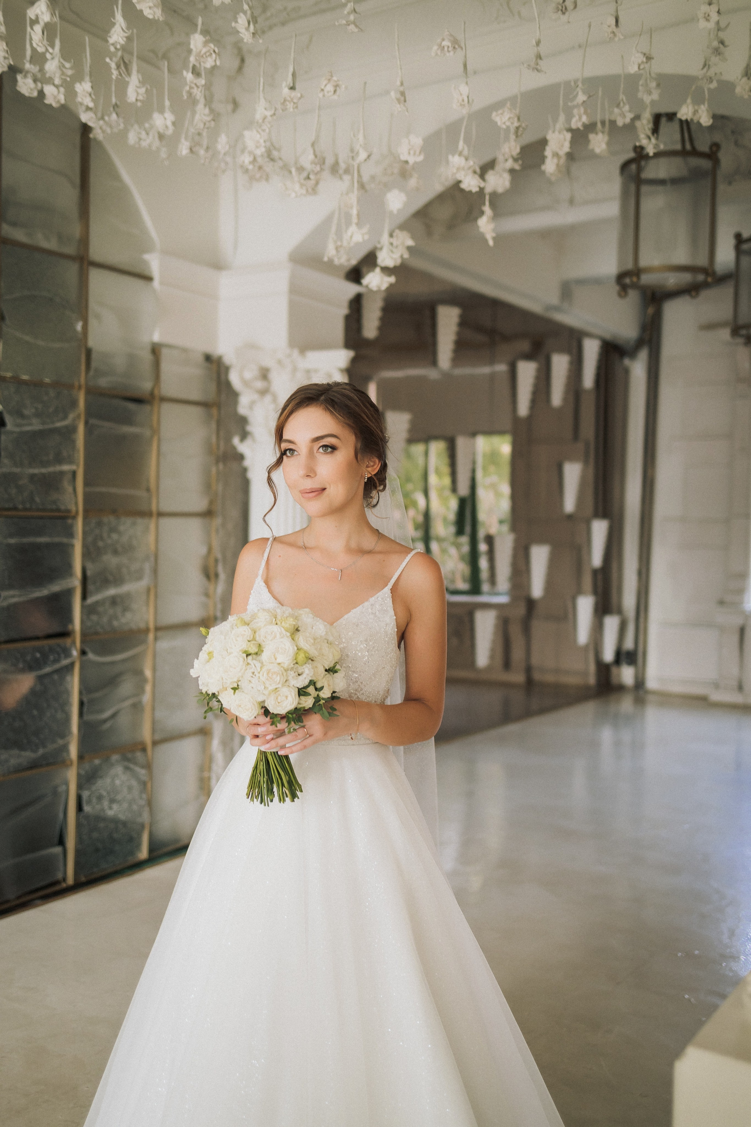 Свадебная прогулка Екатерины и Евгения. Свадебная фотография. Арина Рубах