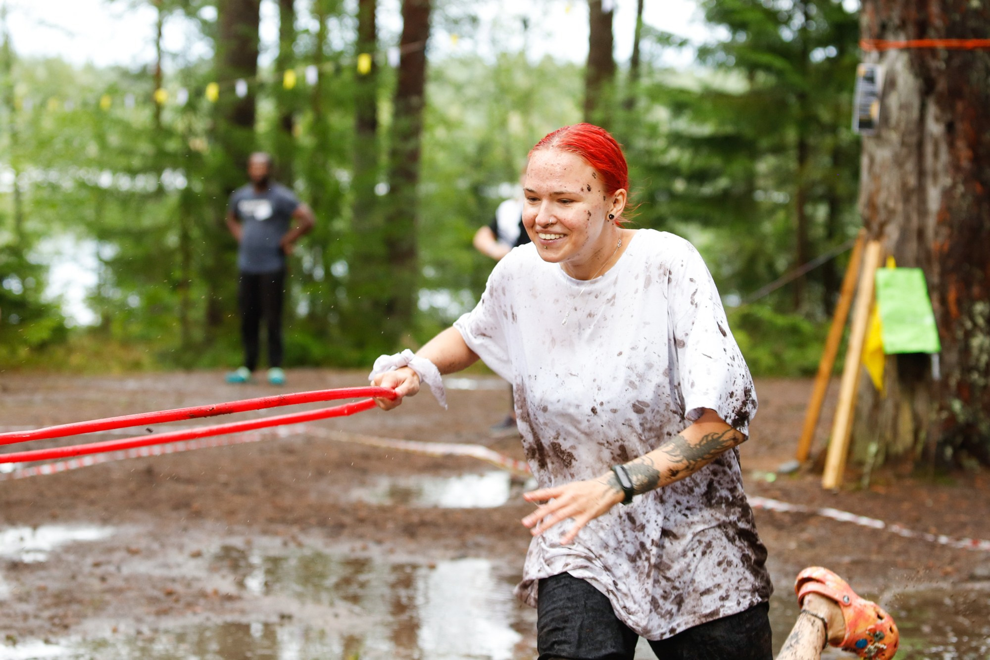 «Последний герой» в лагере для взрослых «Изи». Фотограф Дарья Попова