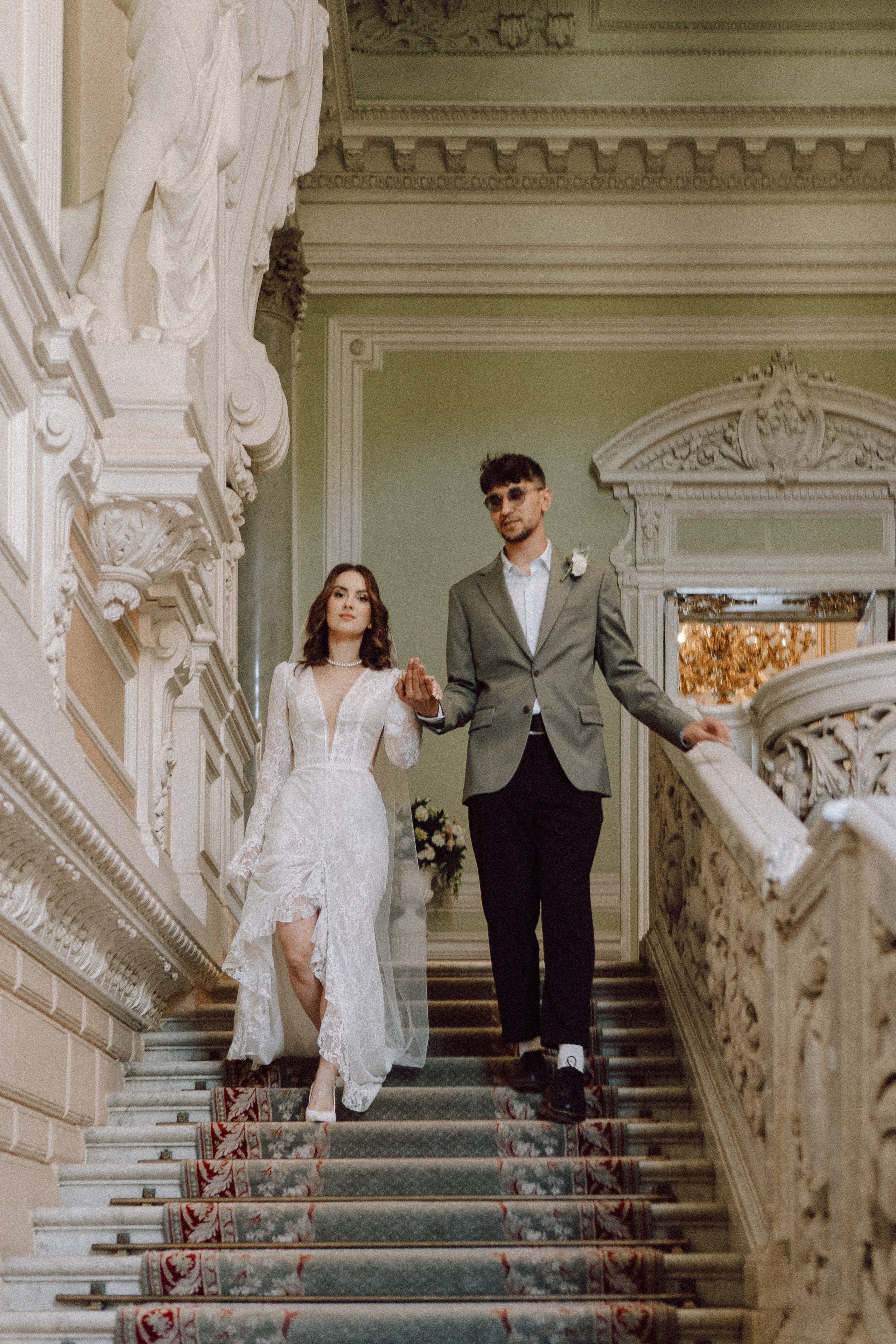 СВАДЕБНАЯ СЬЕМКА В ПЕРВОМ ДВОРЦЕ БРАКОСОЧЕТАНИЯ. Профессиональный фотограф, Санкт-Петербург — Виктория Богомолова