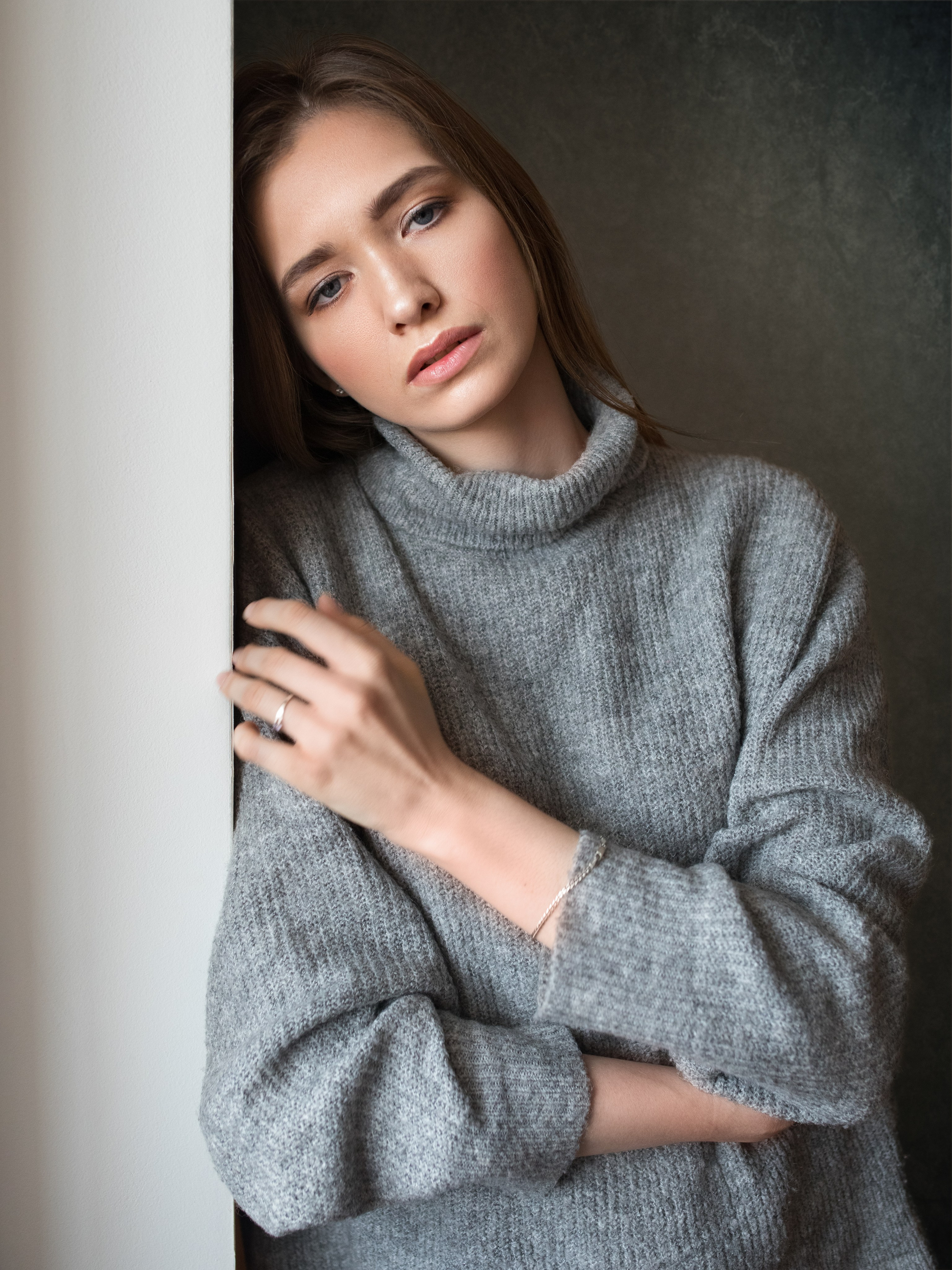 Портретная съемка у окна с Ольгой для «себя»