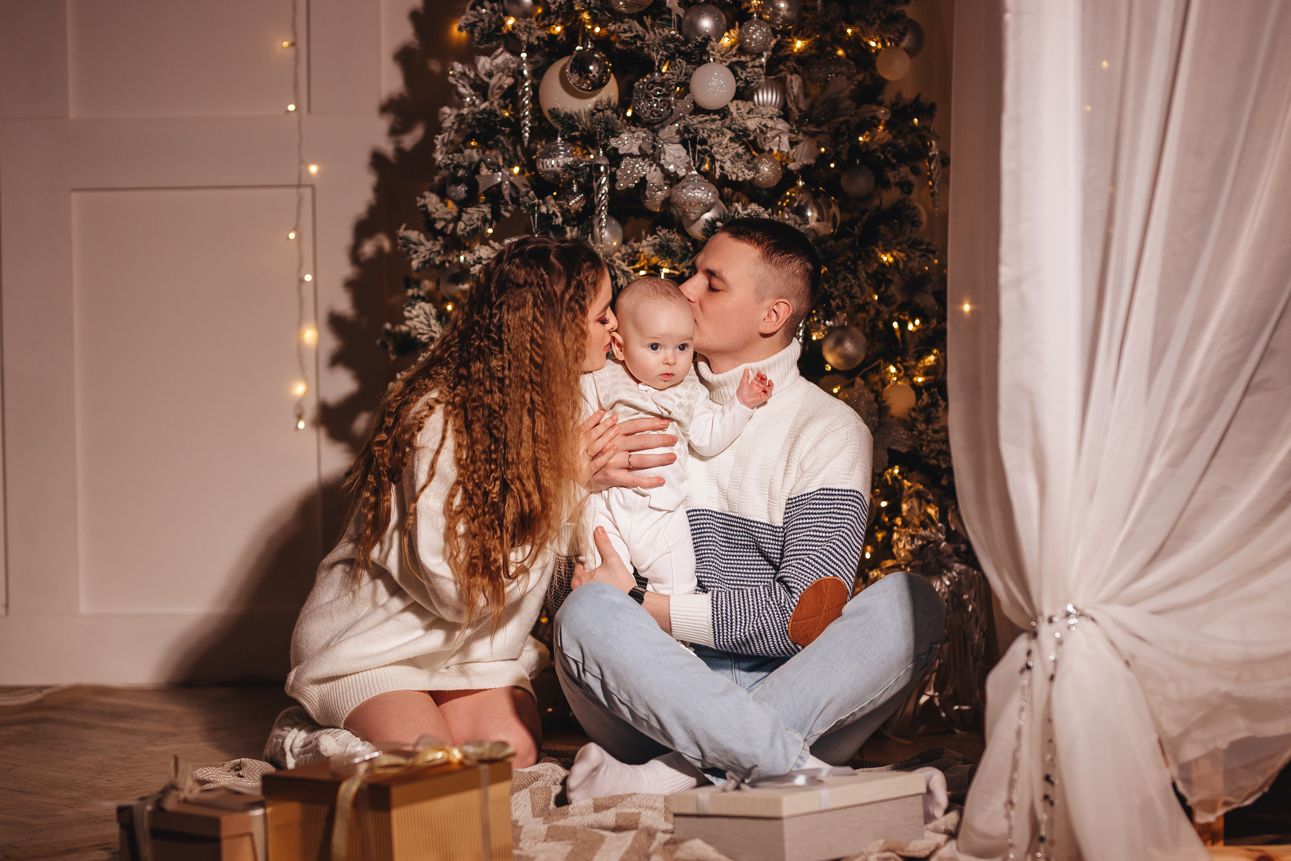 Первый Новый Год. Свадебный и семейный фотограф в Туле и области Маша Костина