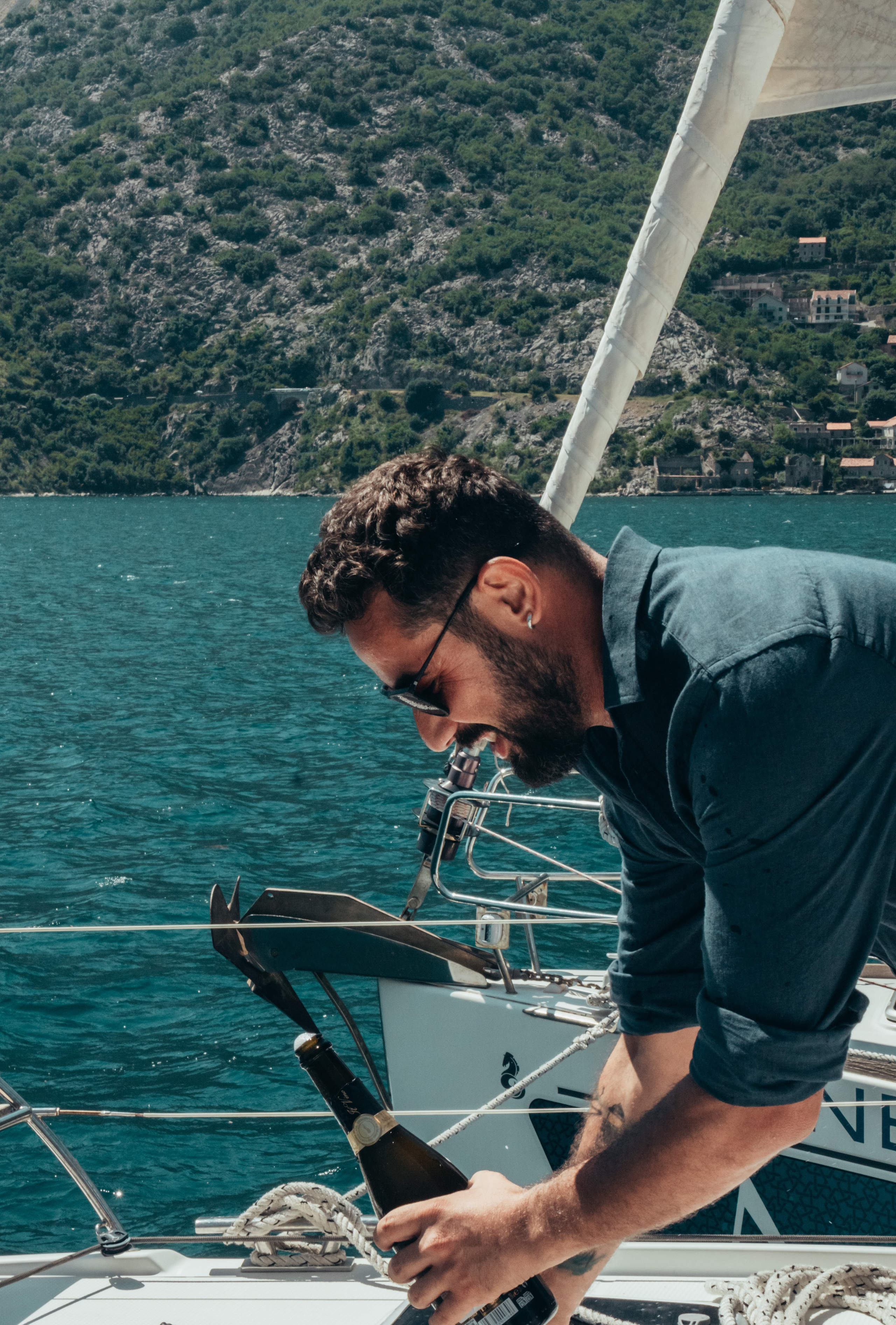 Photoshoot for men in Montenegro. Portrait photographer in Tivat Montenegro Katerina Kirsanova