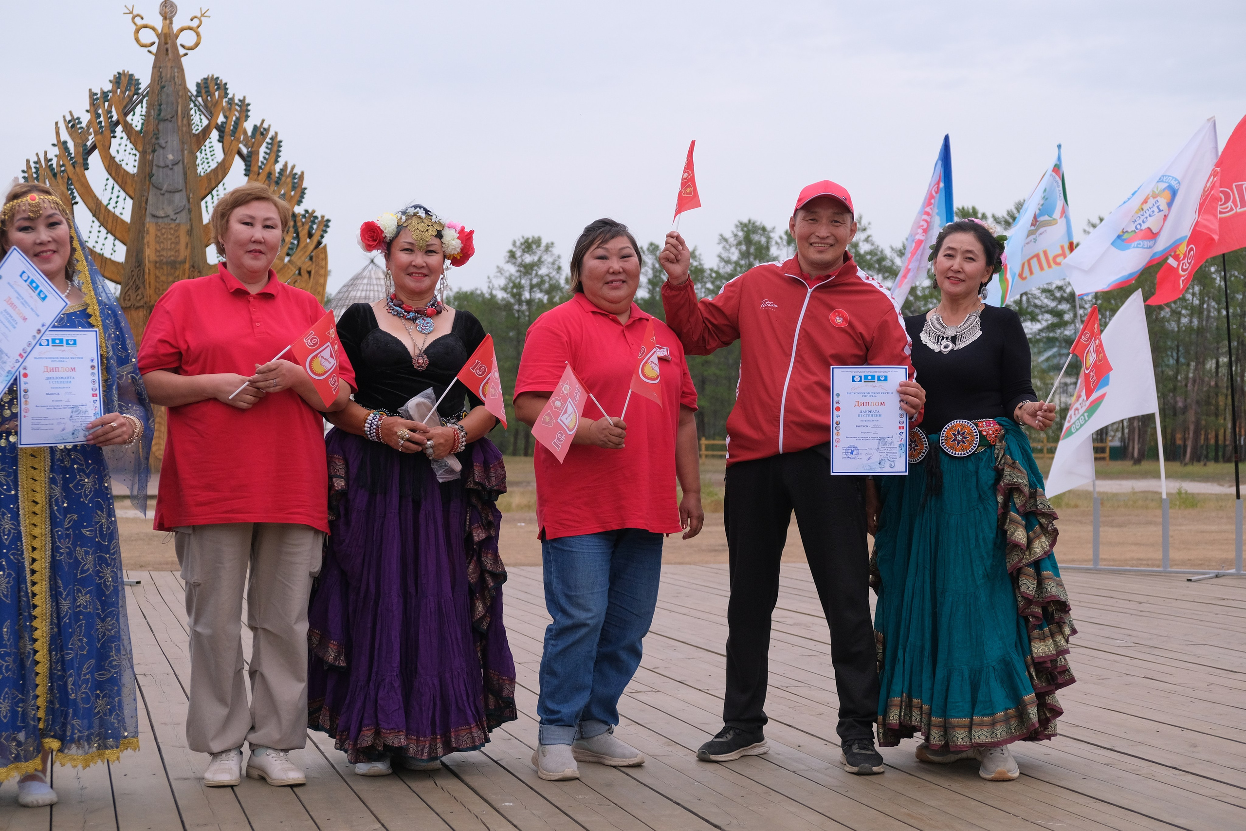 Фестиваль культуры и спорта выпускников школ. Репортажная фотография о культуре в Якутии