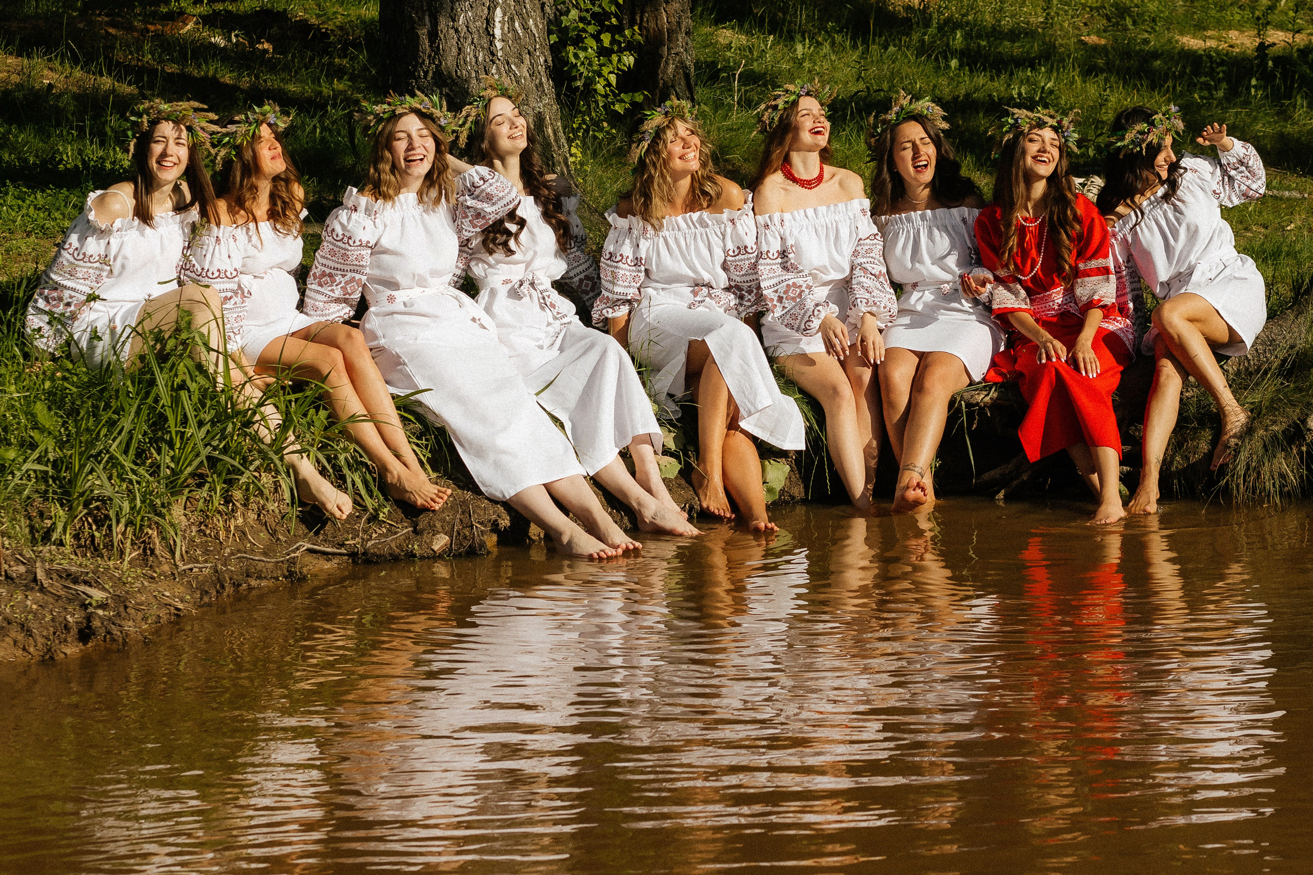 Девичник в стиле A LA RUSSE. Свадебный фотограф в Москве Николай Болт