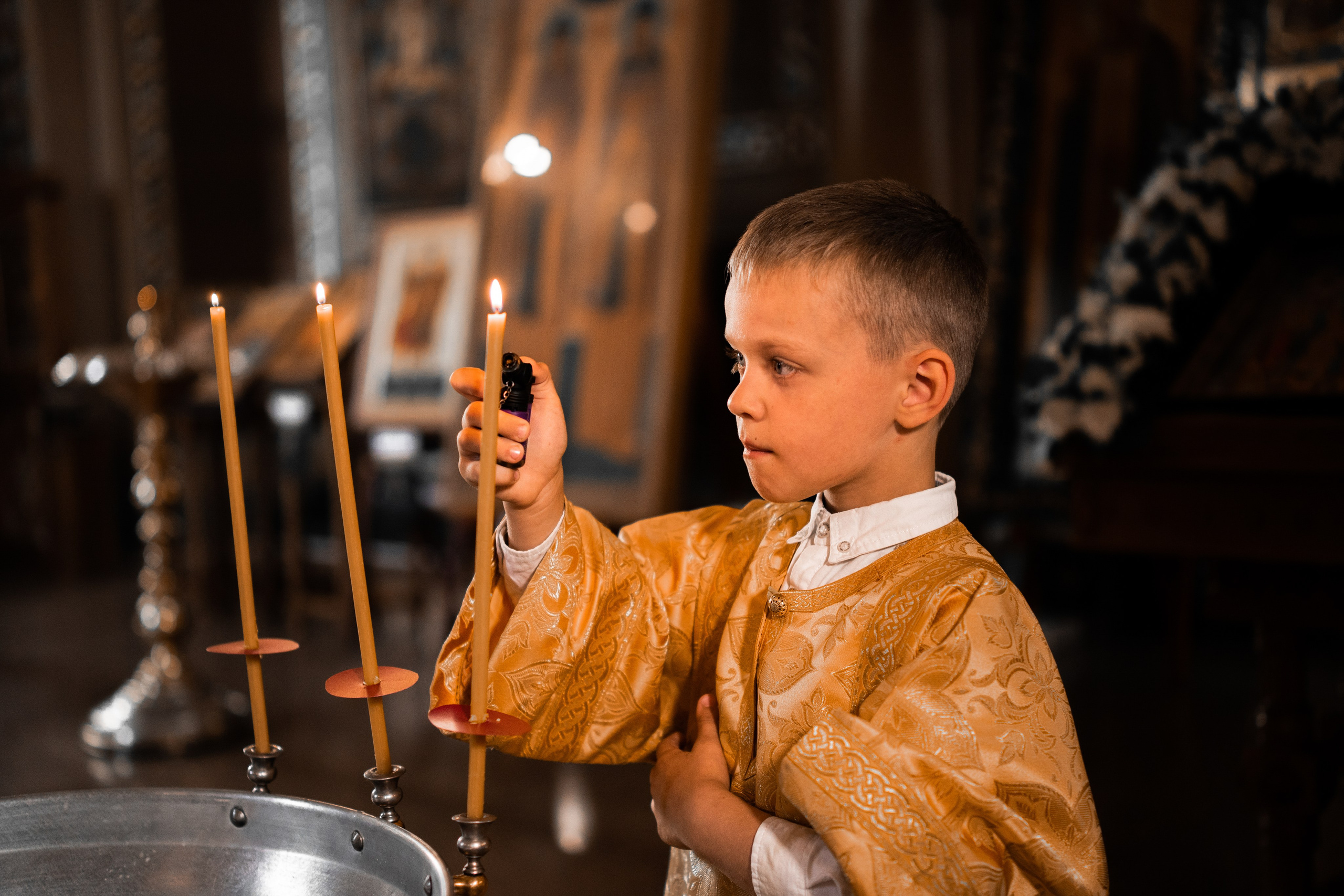 Крещение в Храме Сергия Радонежского Нижний Новгород. Фотограф на крещение и венчание в Нижнем Новгороде.Свадебный Фотограф