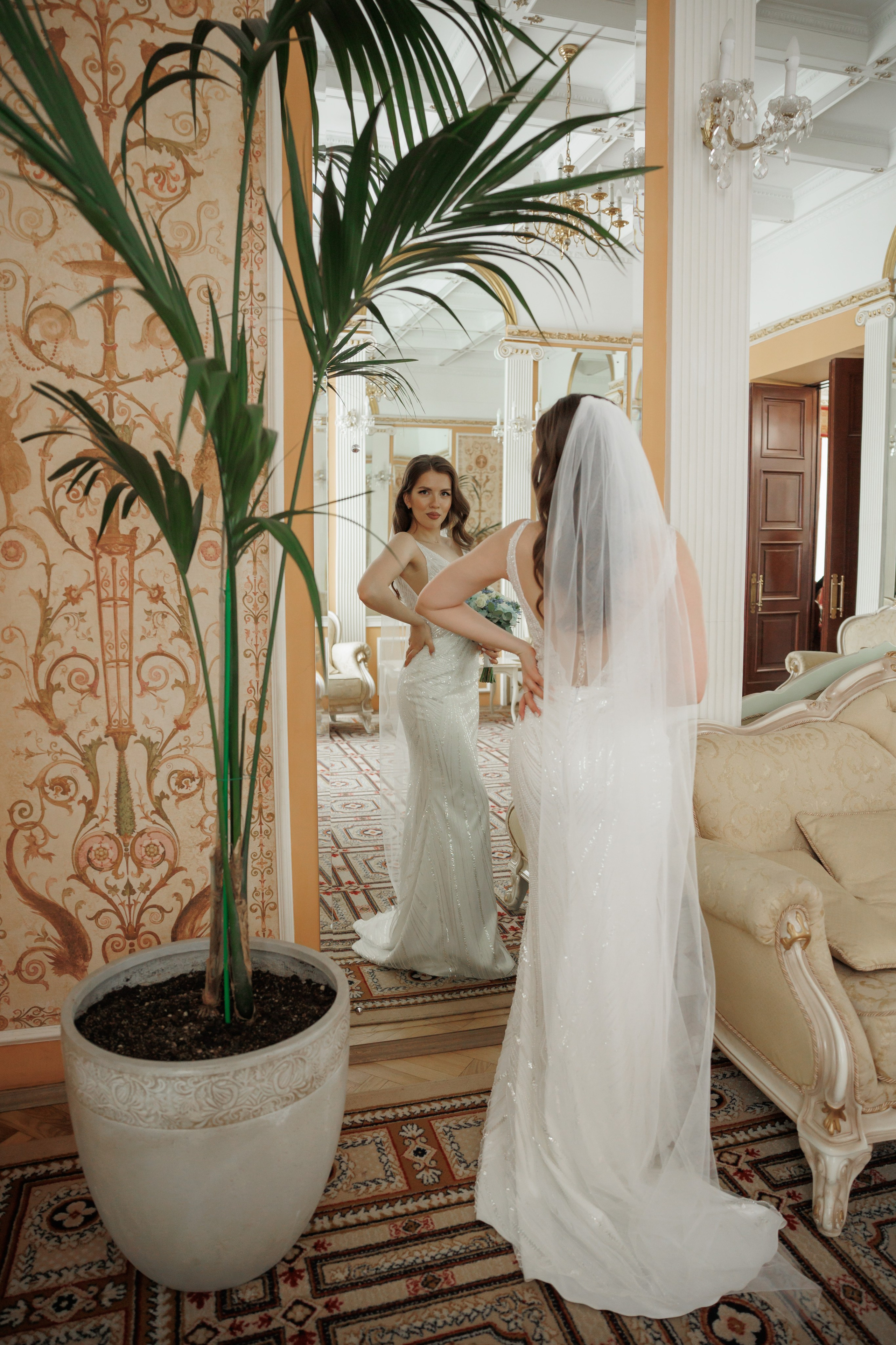 Даша и Дима, Грибоедовский ЗАГС. Свадебный и репортажный фотограф (Москва, Королев и другие)