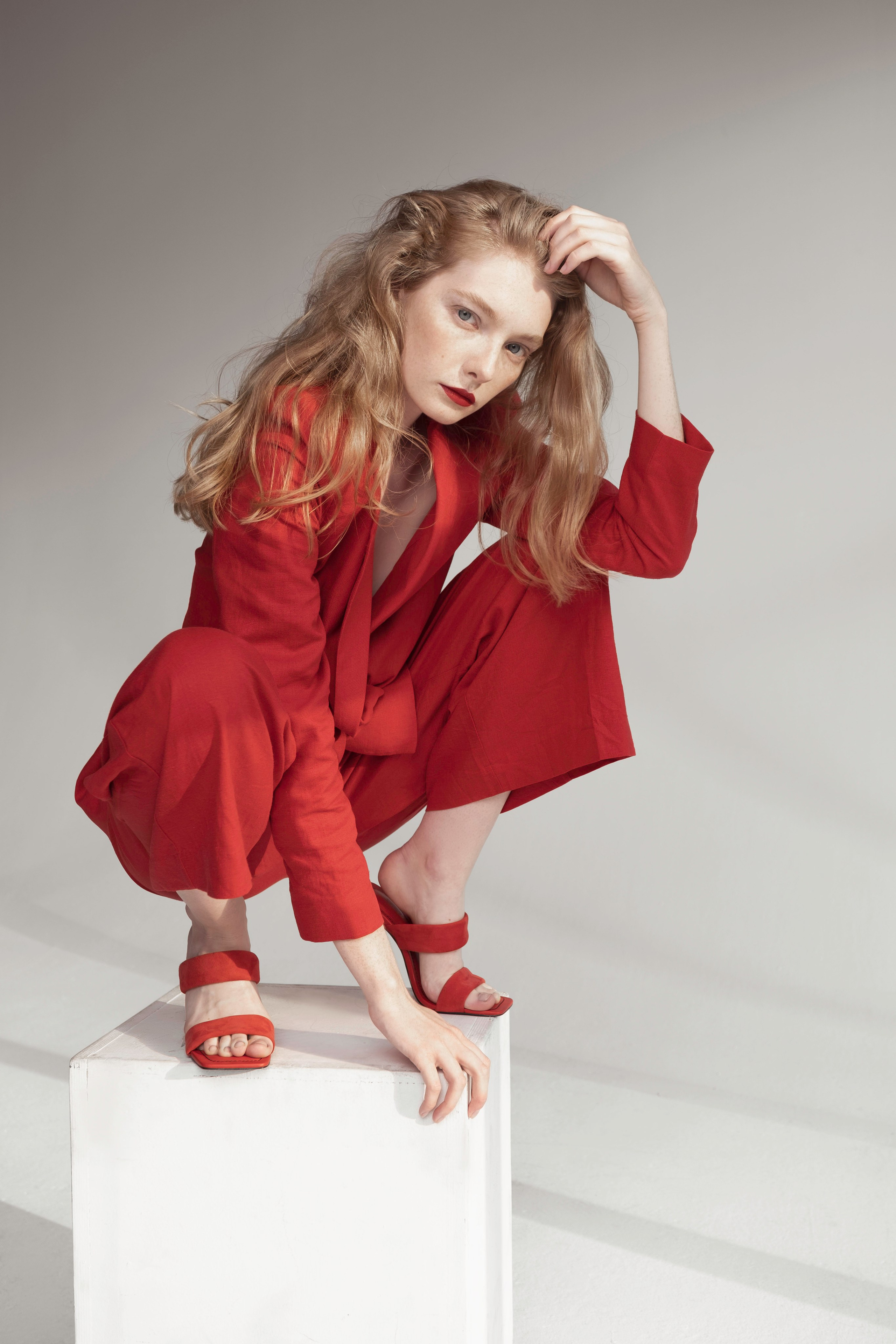 Female portrait. Main page