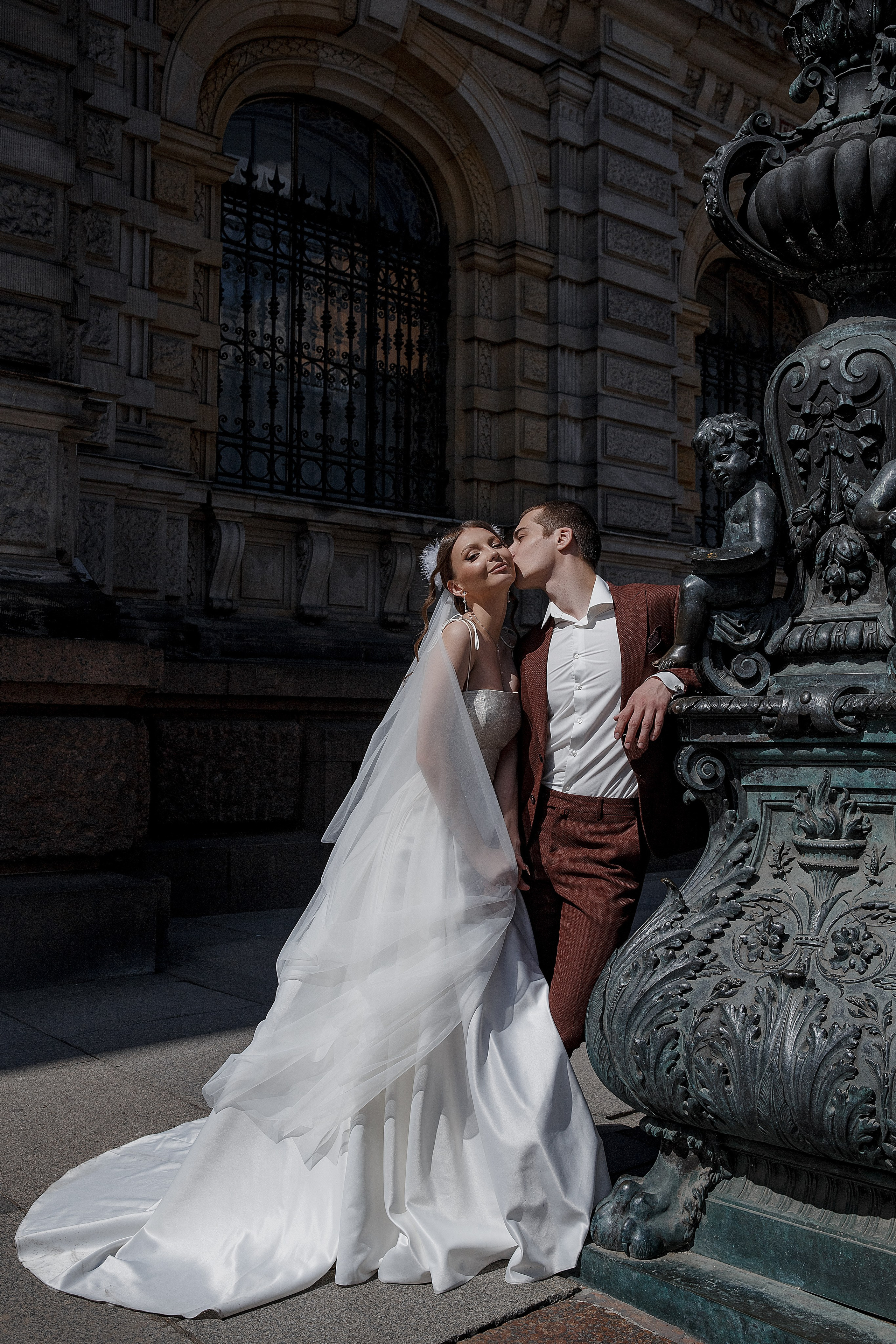 Свадебная в академии Штиглица. Свадебный фотограф Санкт-Петербург  Москва