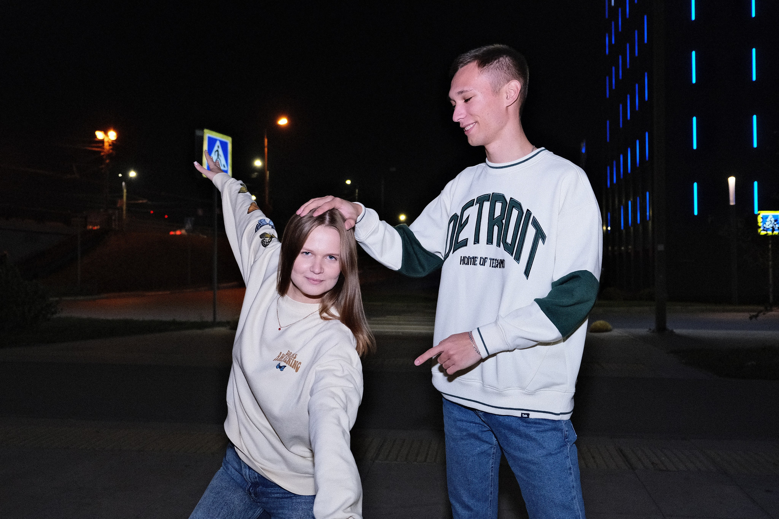 Прогулочная для Лизы и Славы. Фотограф и видеограф в Омск/Москва Сащенко Лера