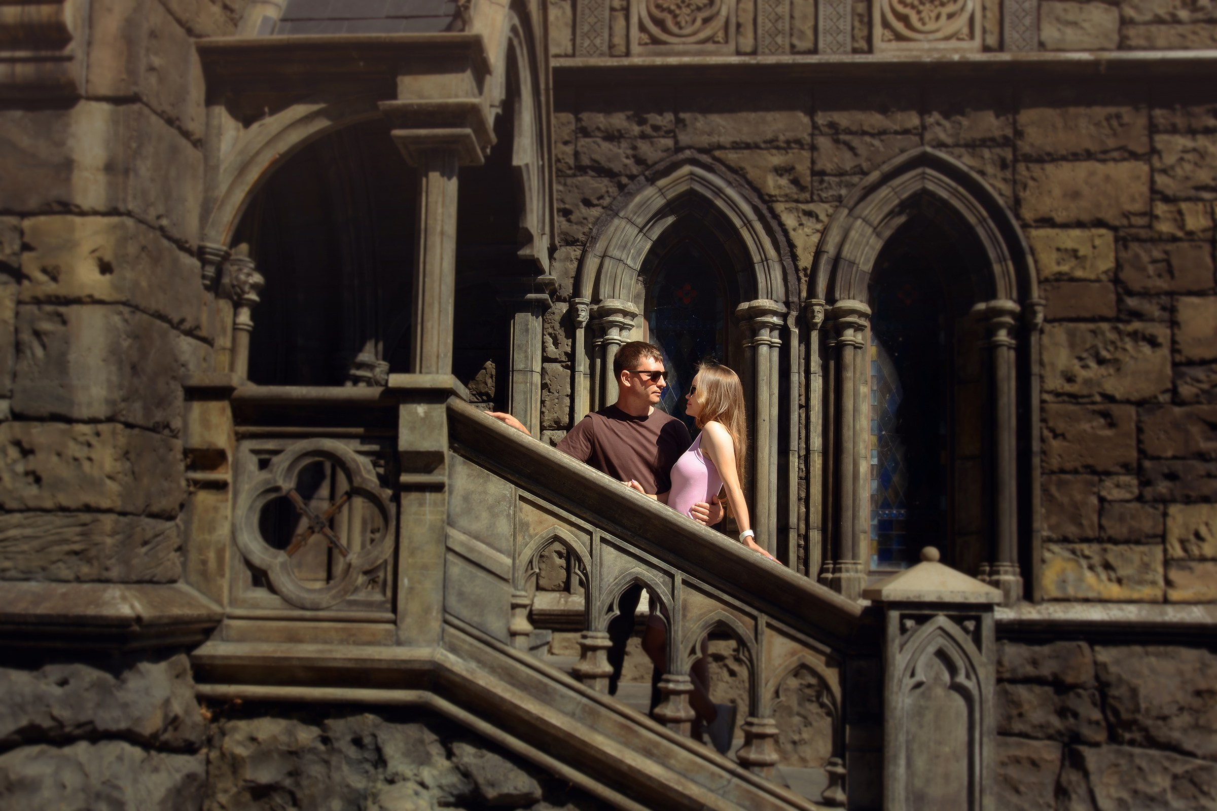 Фотосессия Love Story у Замка Гарибальди. Фотограф Оксана Сафонова г. Тольятти