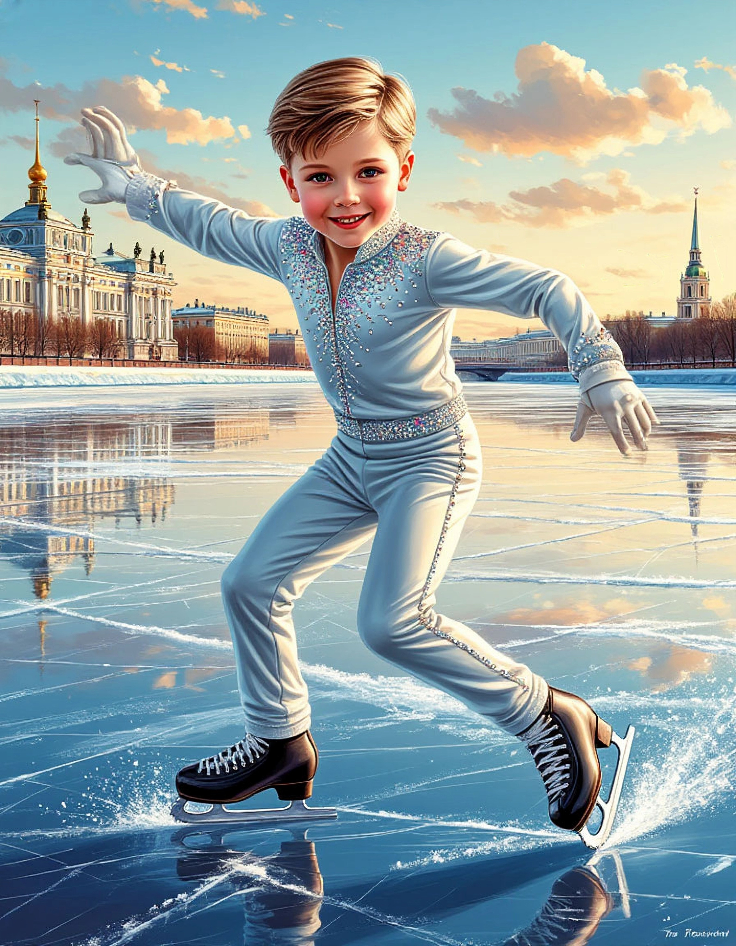 ФК мальчики с ФОНОМ. Фигурное катание для взрослых и детей на Васильевском 🌟