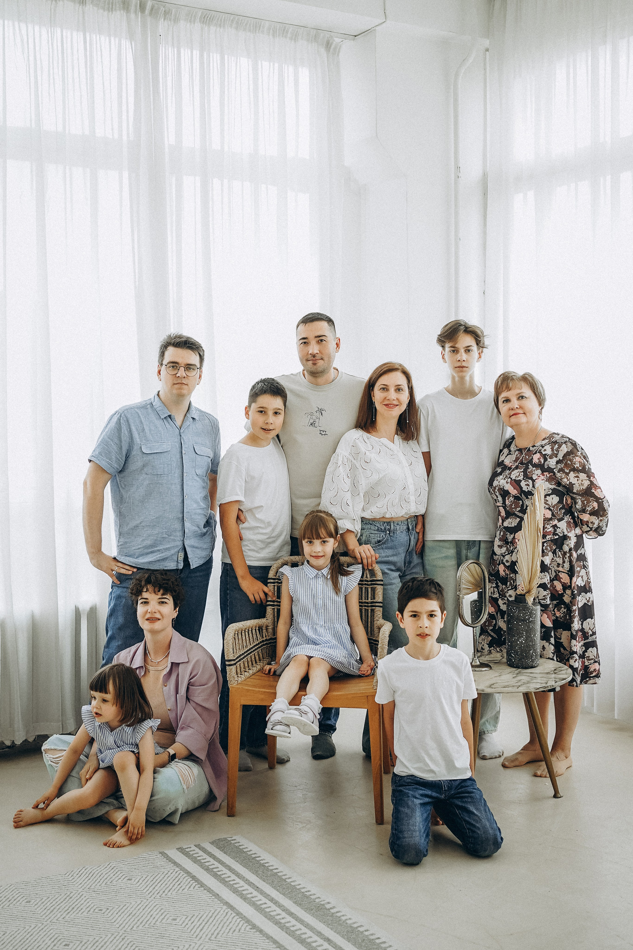История большой семьи. Фотограф Наталья Колганова
