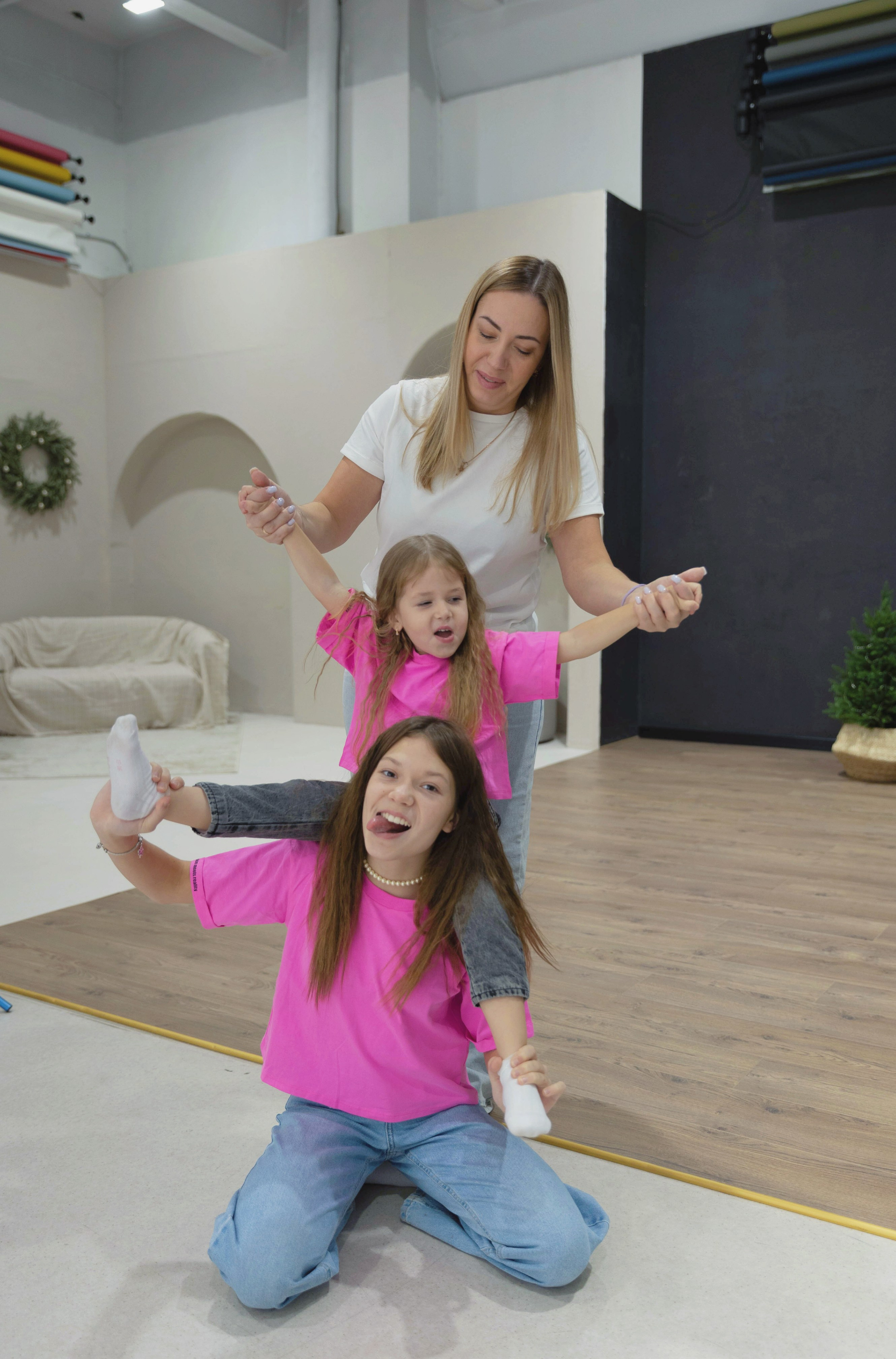 Женя, Соня и Алиса. Свадебный и семейный фотограф в Карелии