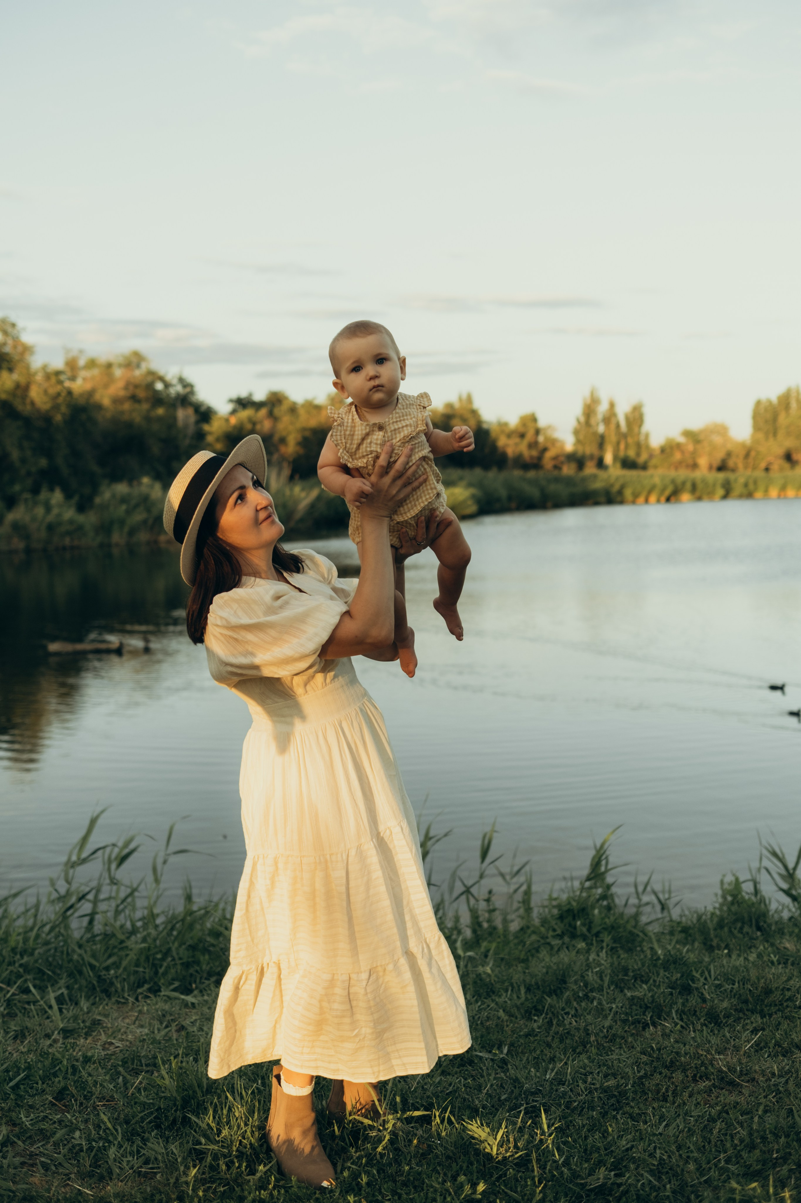 Семейная история на озере Сарпа. Фотограф в Москве Ольга Елоева
