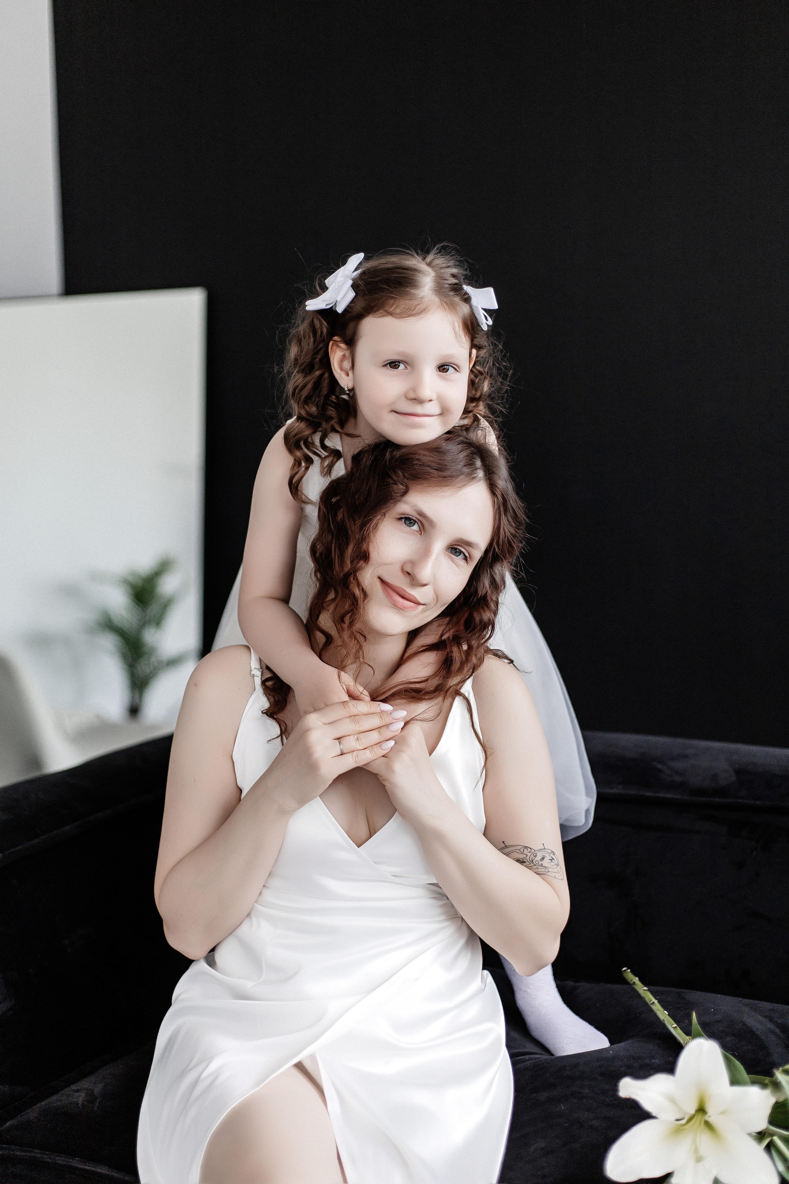 Фотопроект с живыми лилиями. Семейный фотограф в Саратове Элоиза Ляпина