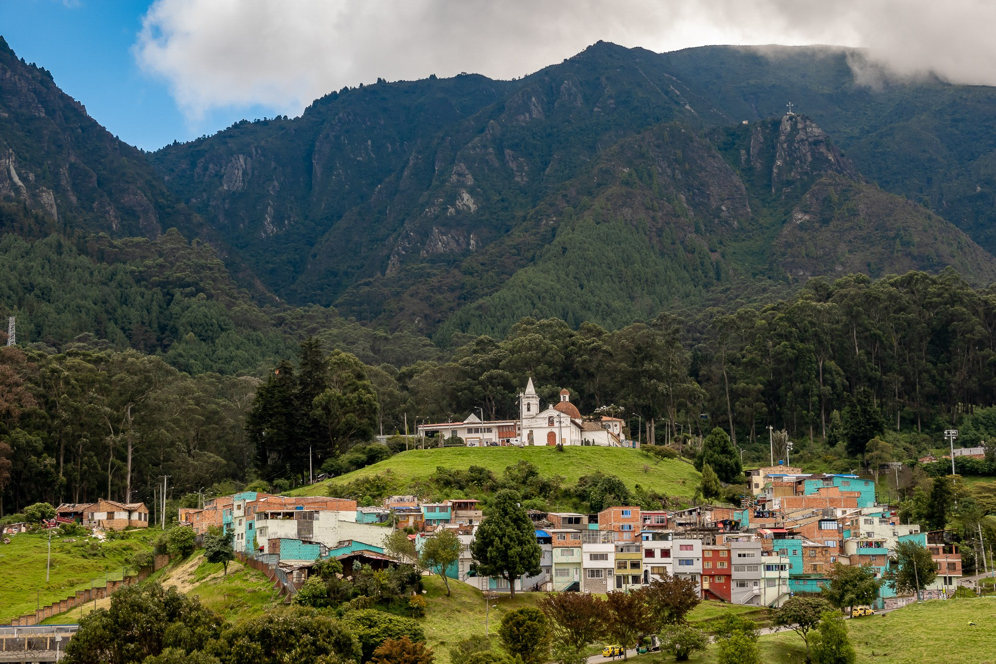 Богота, столица Колумбии. Bogotá, the capital of Colombia. Фотограф Алексей Скоробогатько