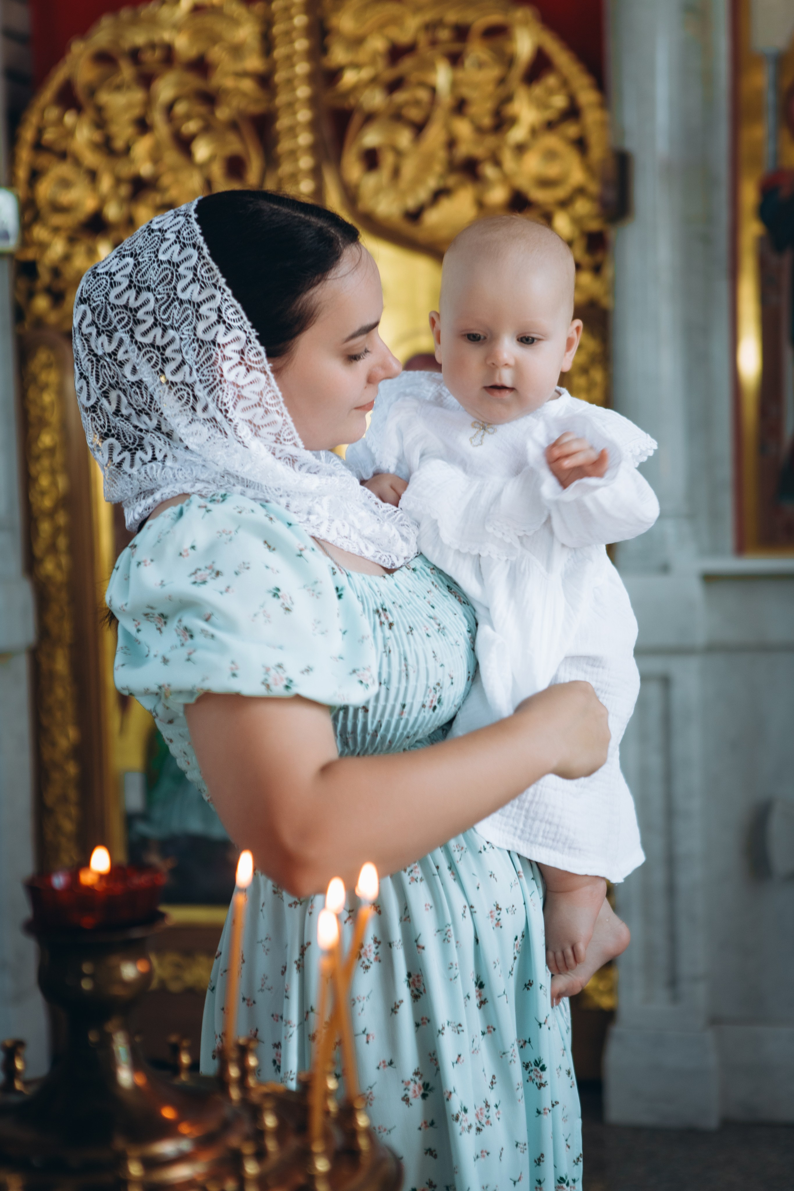 Таинство крещения Милании. Photographer EKATERINA RUSKIKH