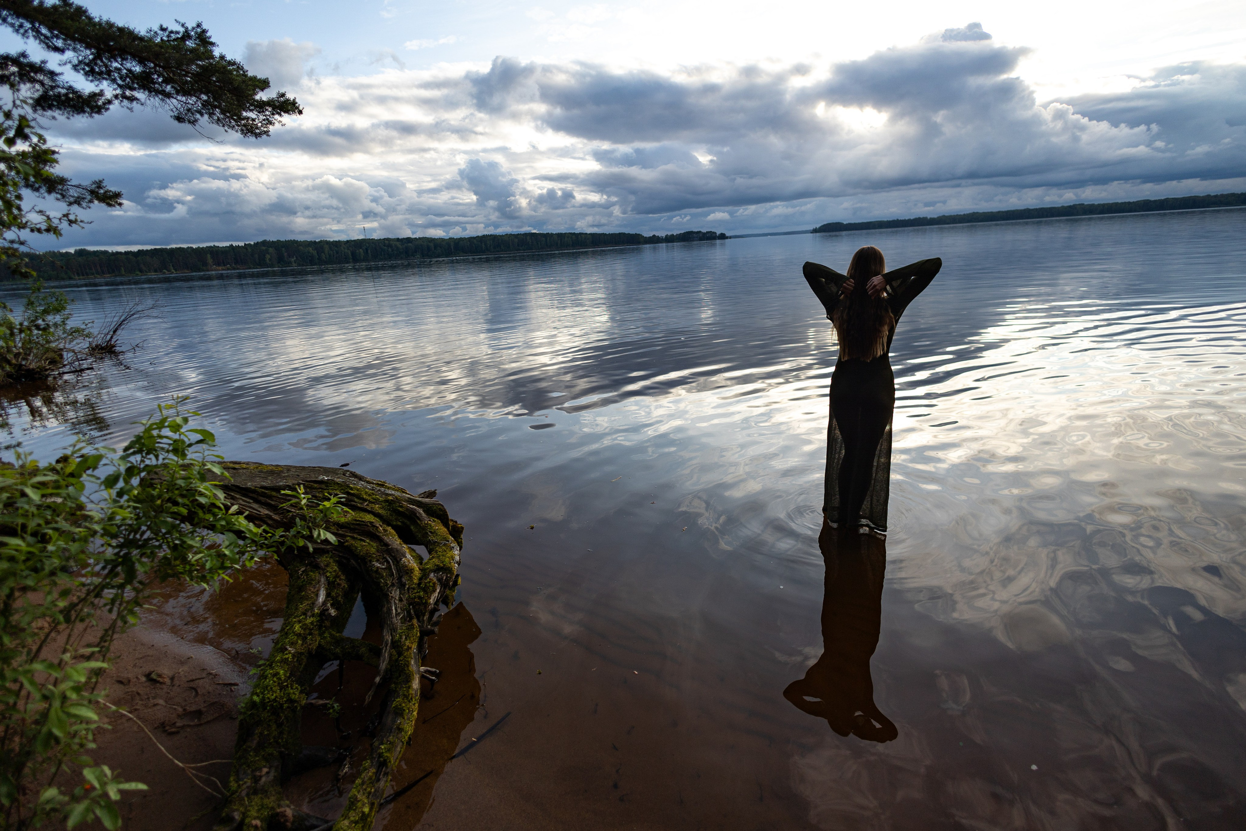 Фотосессия на озере для Анны