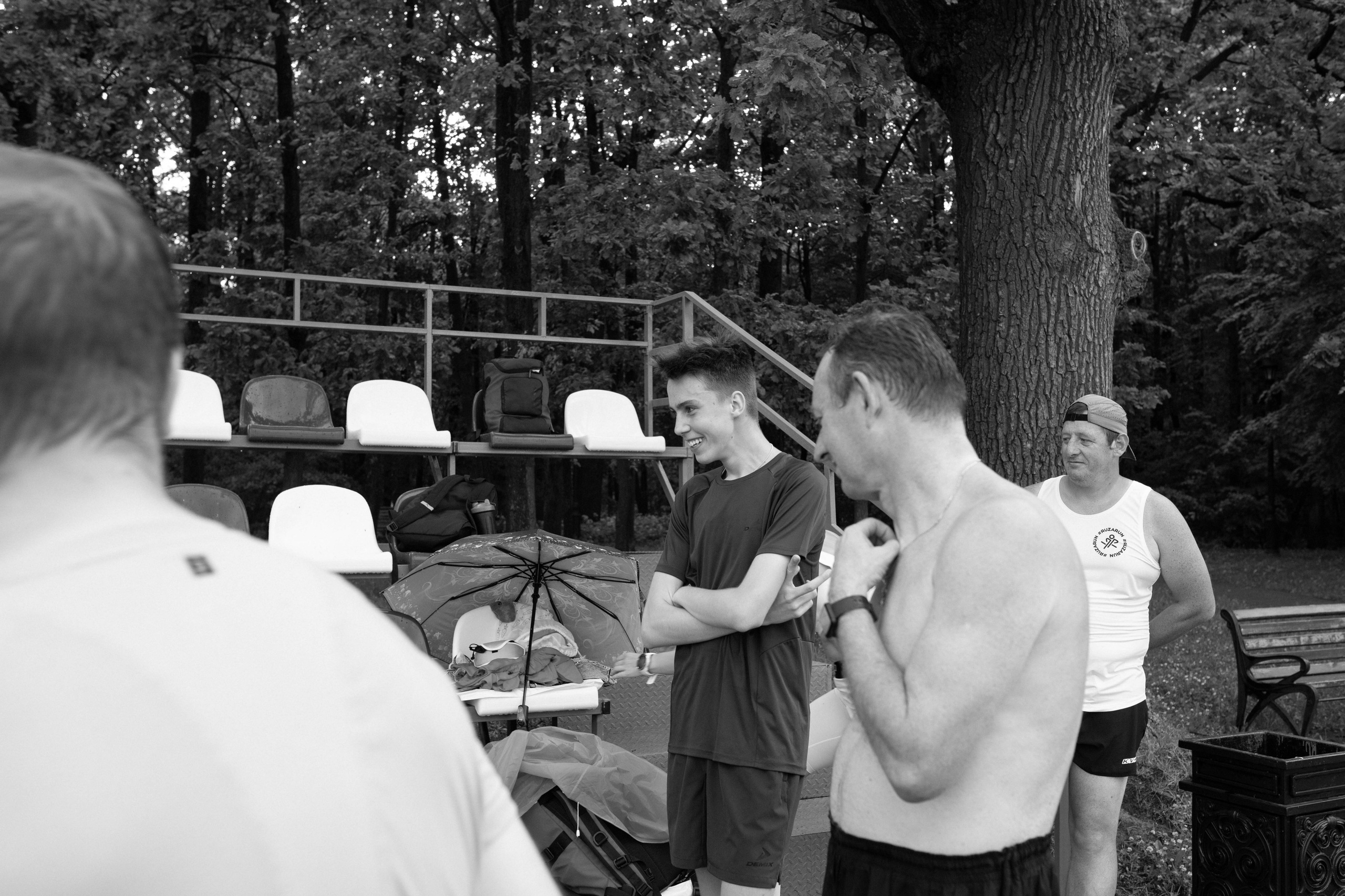 Тренировка сквозь призму чб. Александра Мельниченко/ Бегающий фотограф