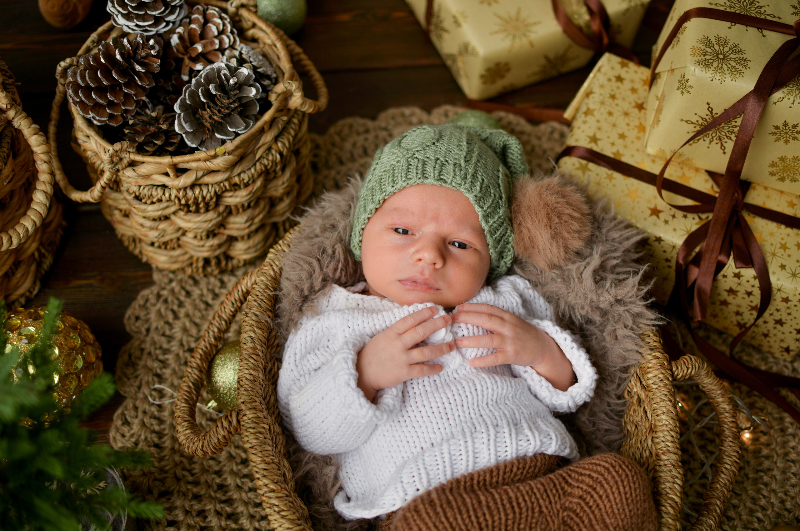 Съёмка новорожденного Льва. Фотограф новорожденных Краснодар Малышенко Надежда