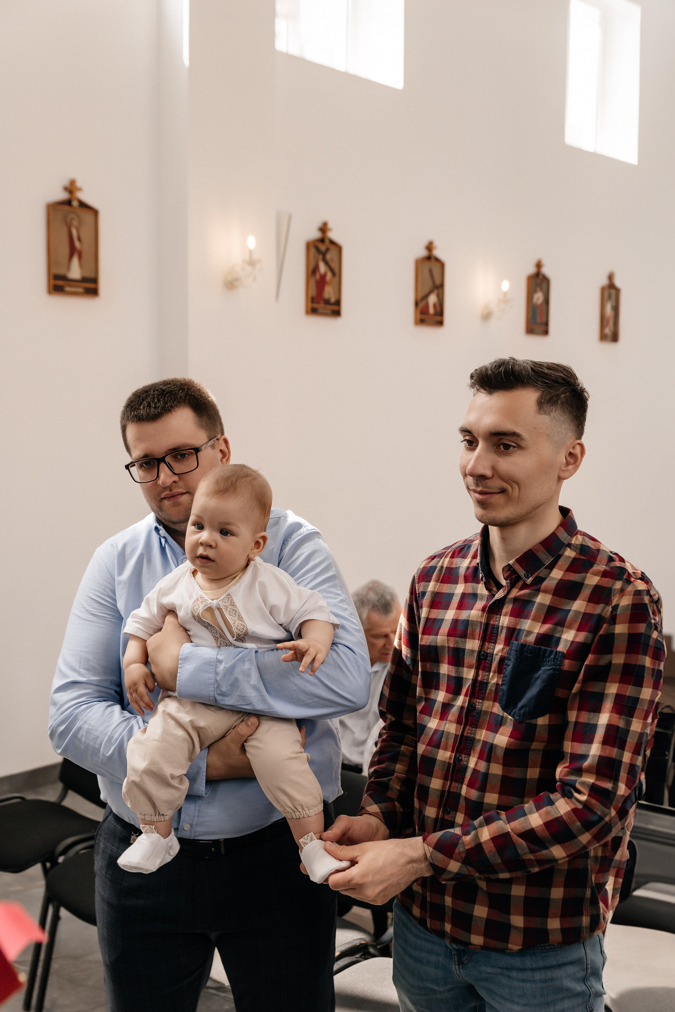 Крещение Назара. Семейный фотограф Минск Усова Ольга
