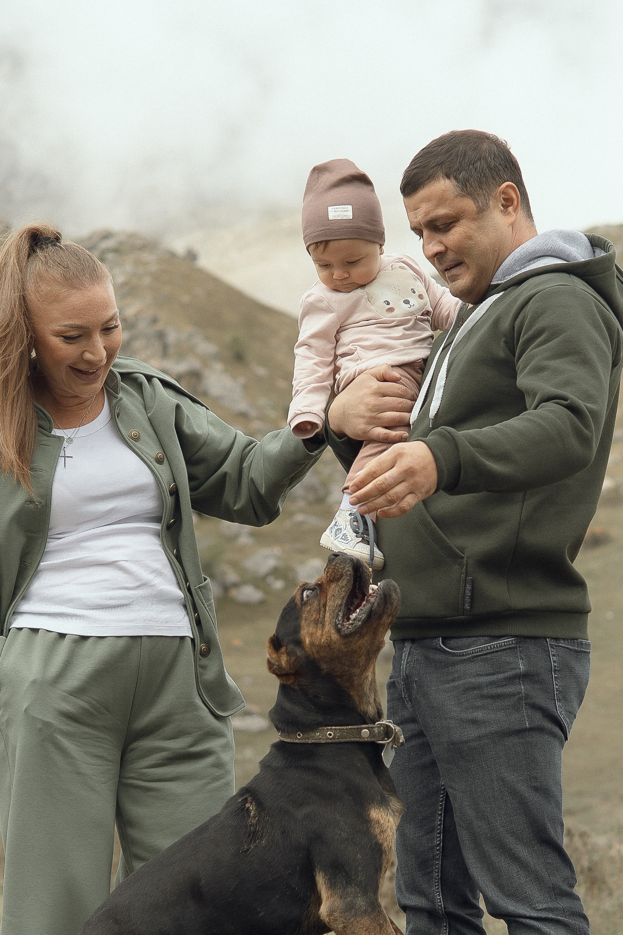 Семейная съемка в горах. Семейный фотограф в Москве Анастасия Марти