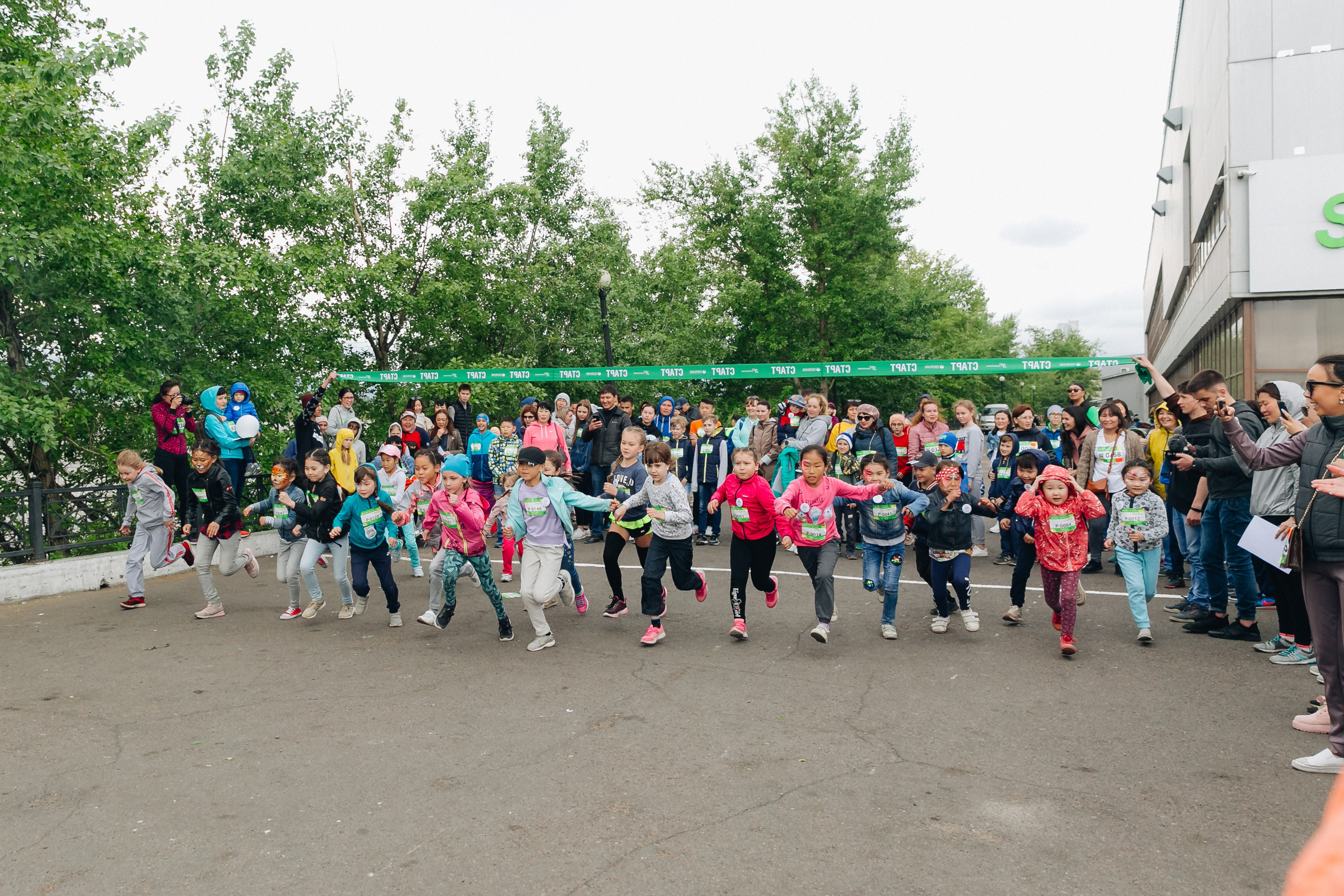 Зеленый марафон Сбербанка. Свадебный и семейный фотограф в Улан-Удэ