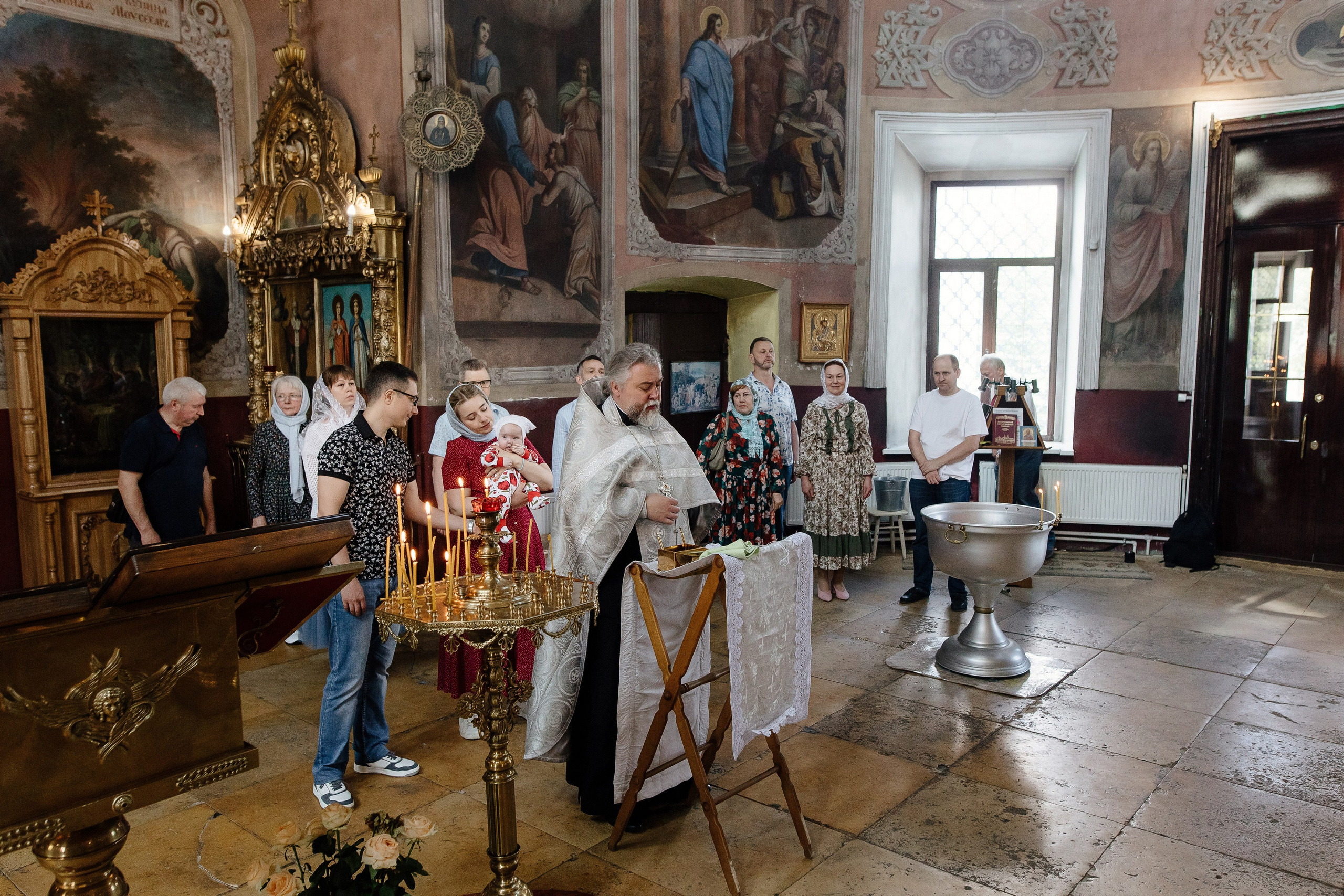 Крещение Агаты. Свадебный и семейный фотограф Екатерина Иванова