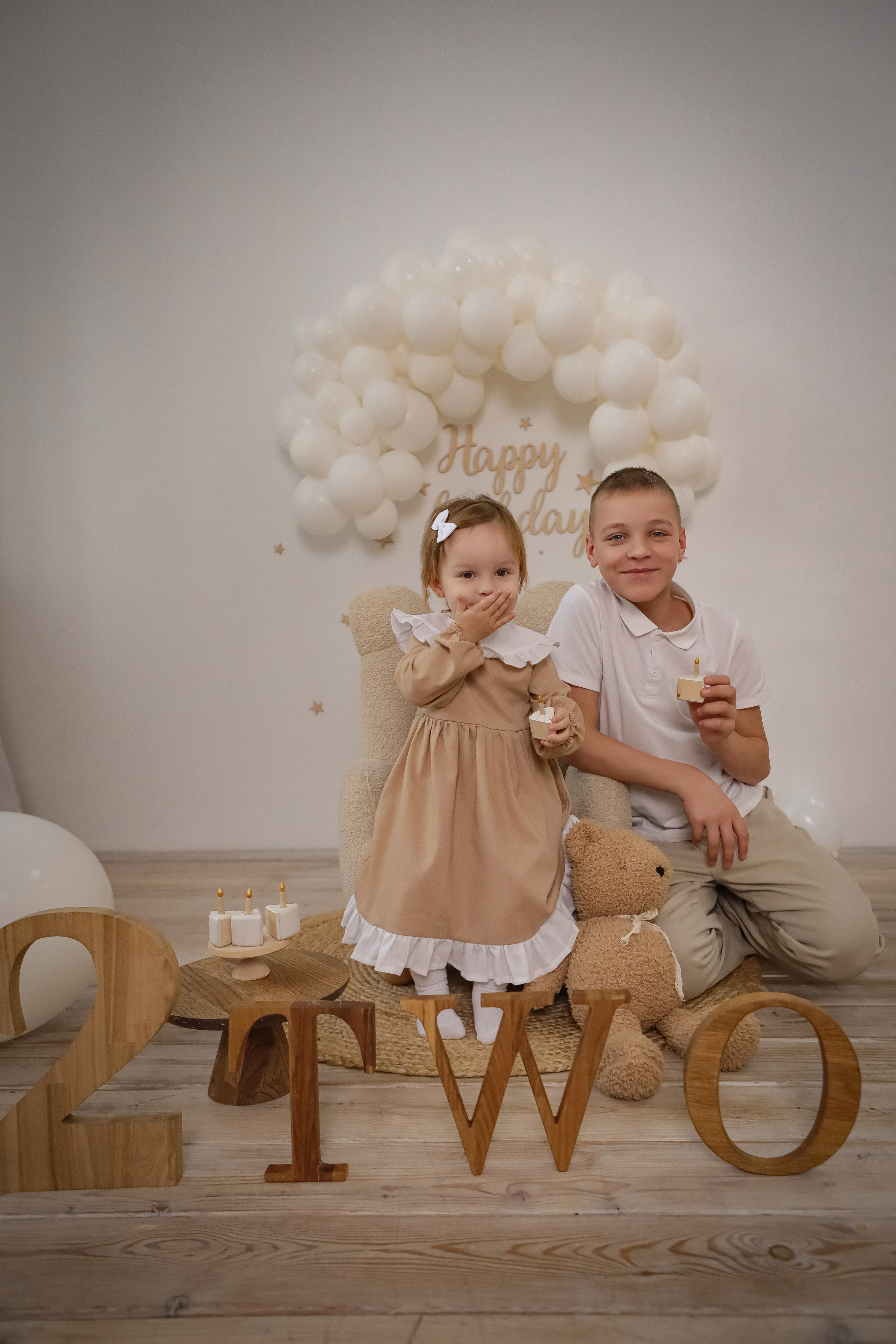 2 годика Алексине. Фотограф г. Хабаровск. Семейные и индивидуальные съёмки